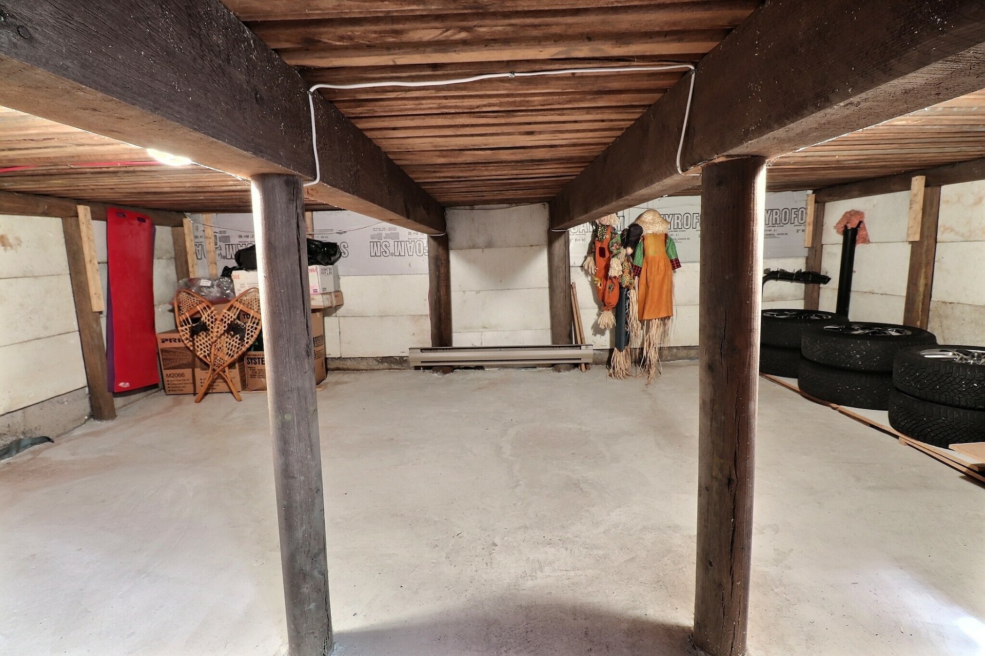 sous-sol du garage