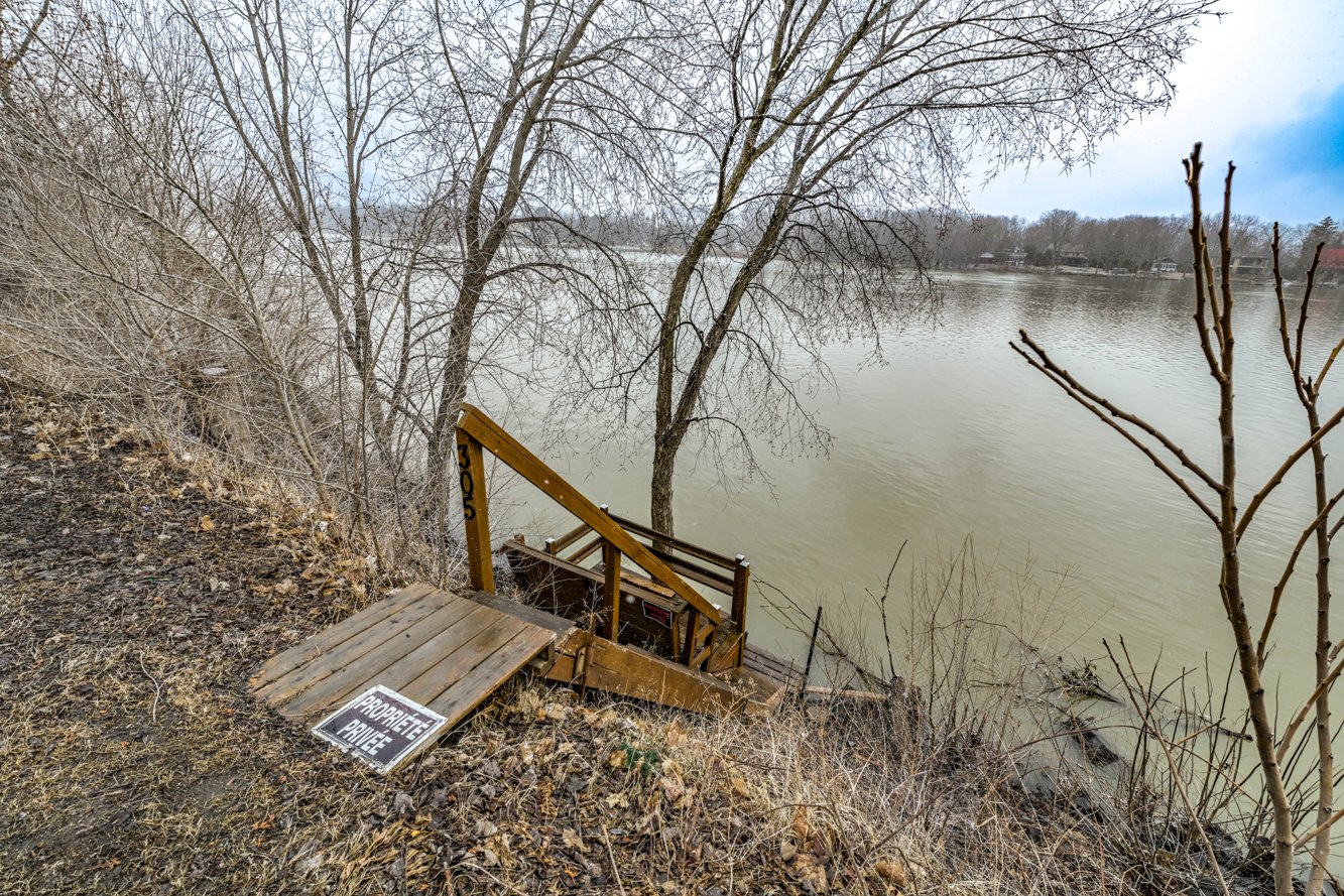 Possibilité d'embarcation avec quai