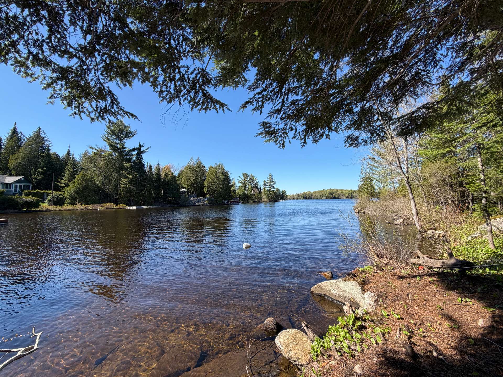 Private lake access