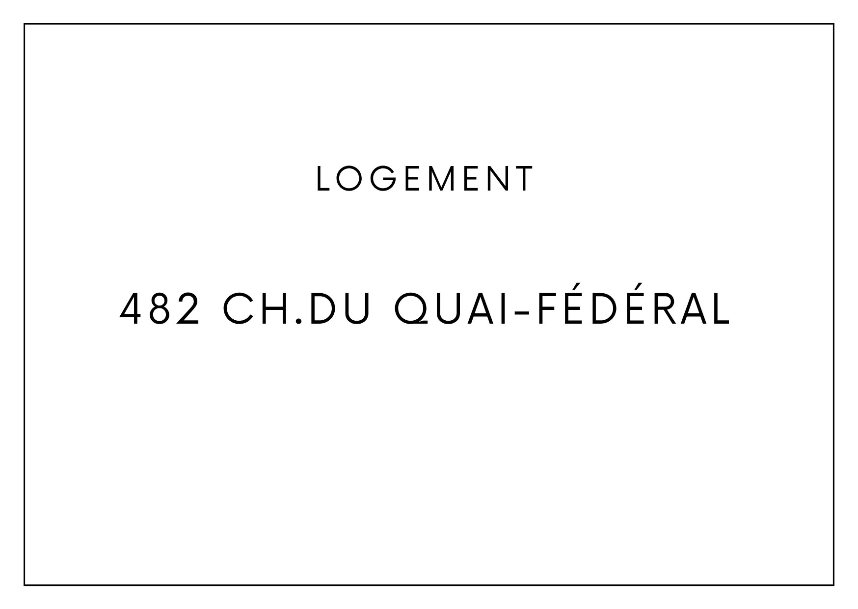 Logement