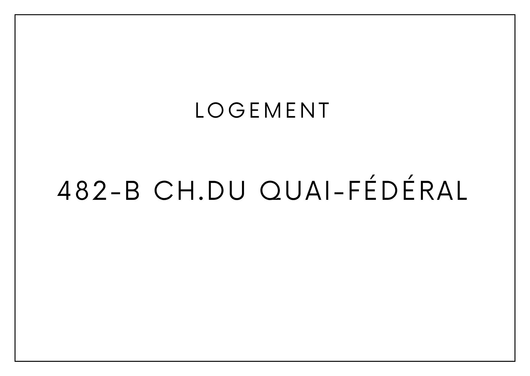 Logement