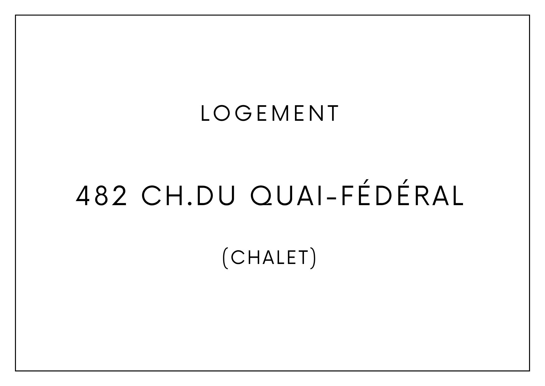Logement