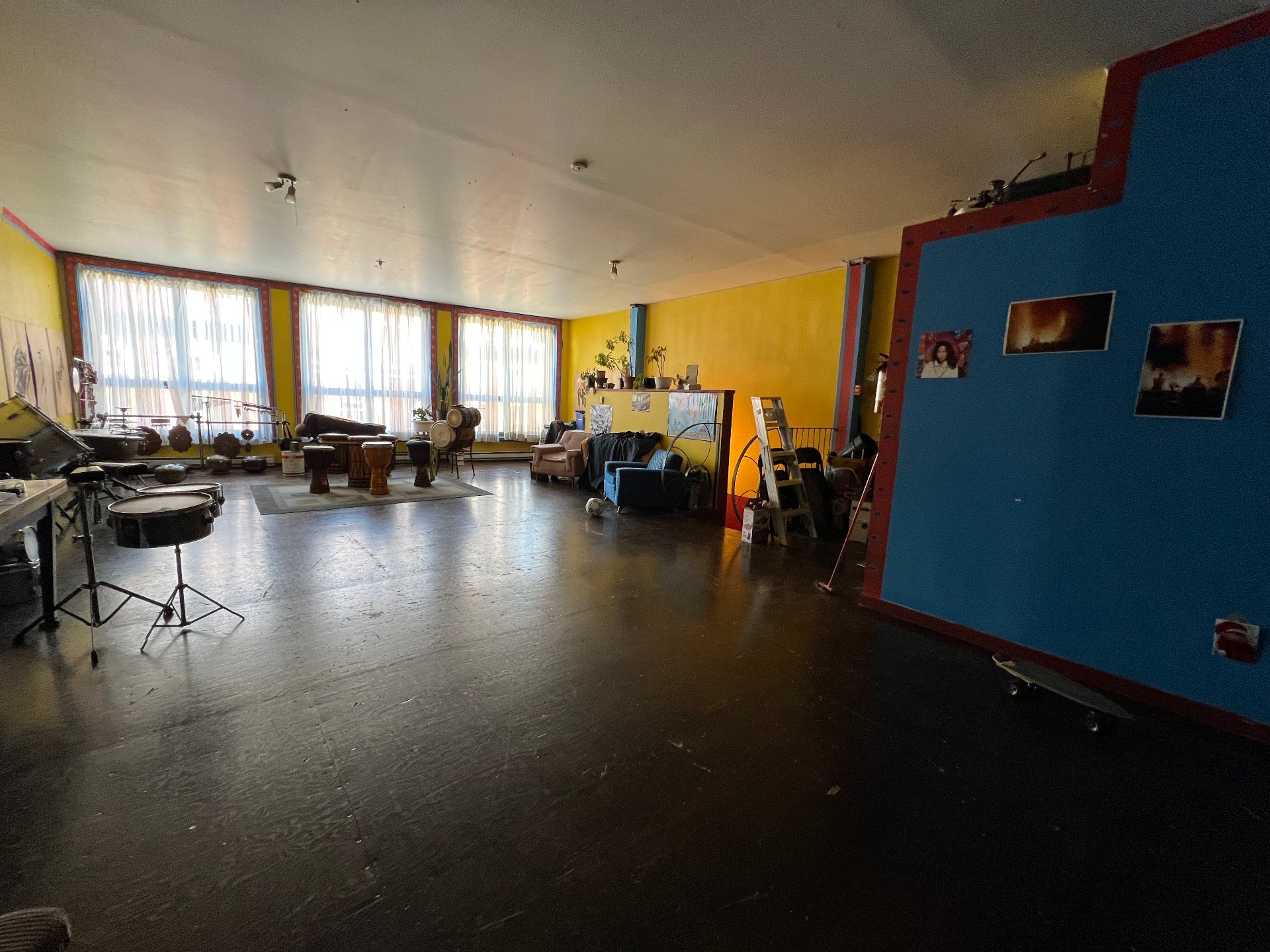 Salon du loft (dernier étage)