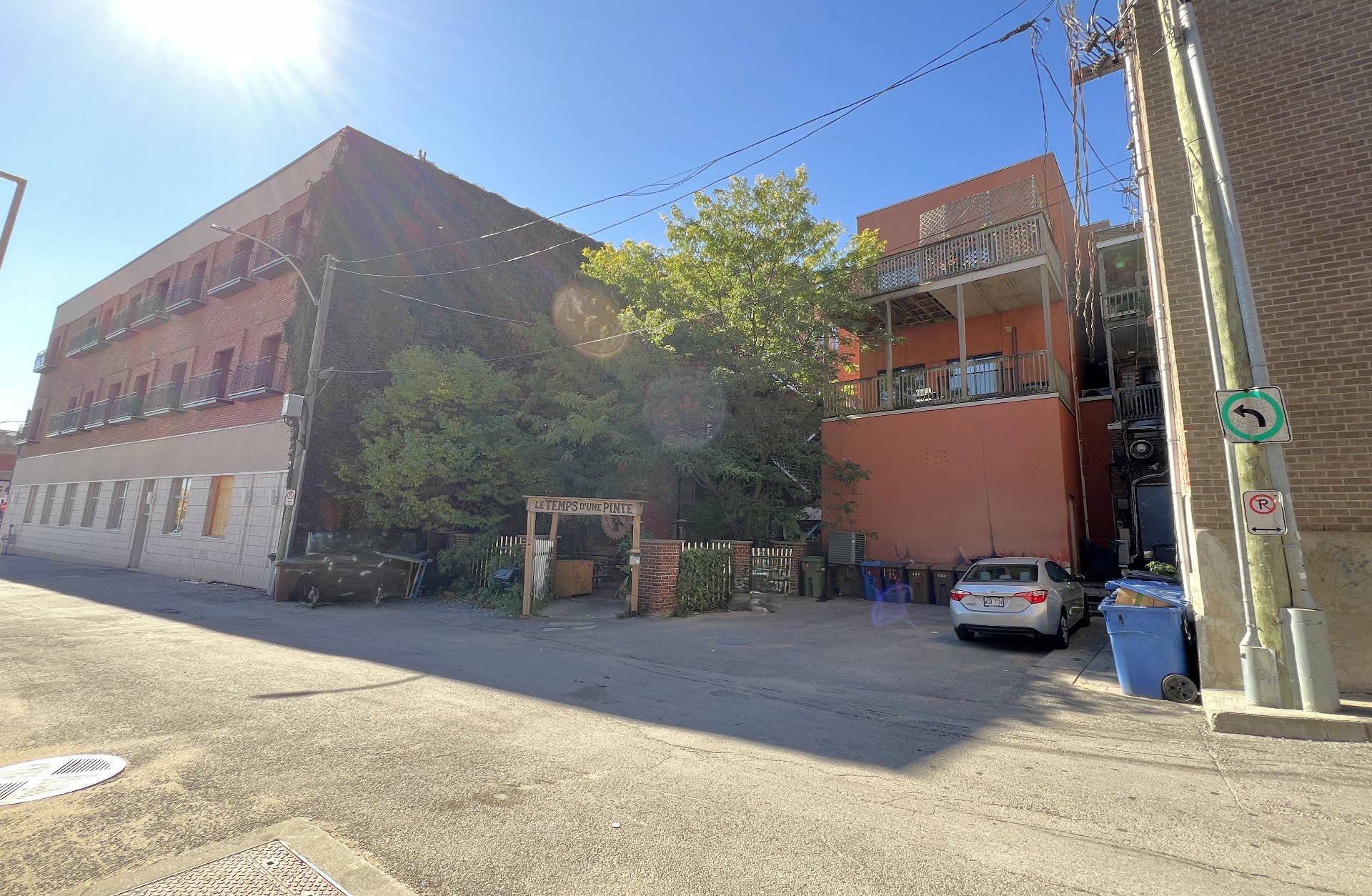 Ruelle arrière (rue Craig)