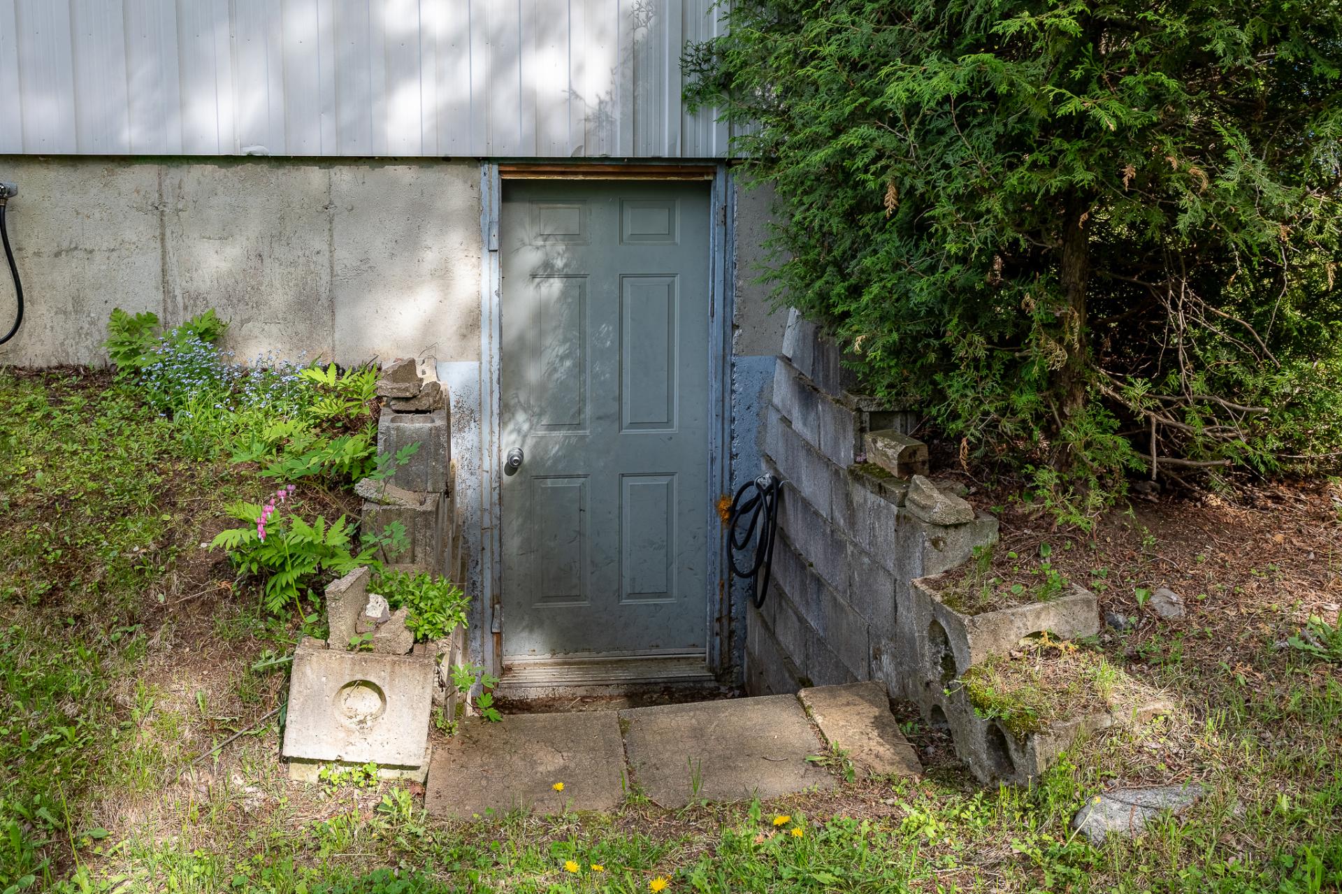 Exterior entrance