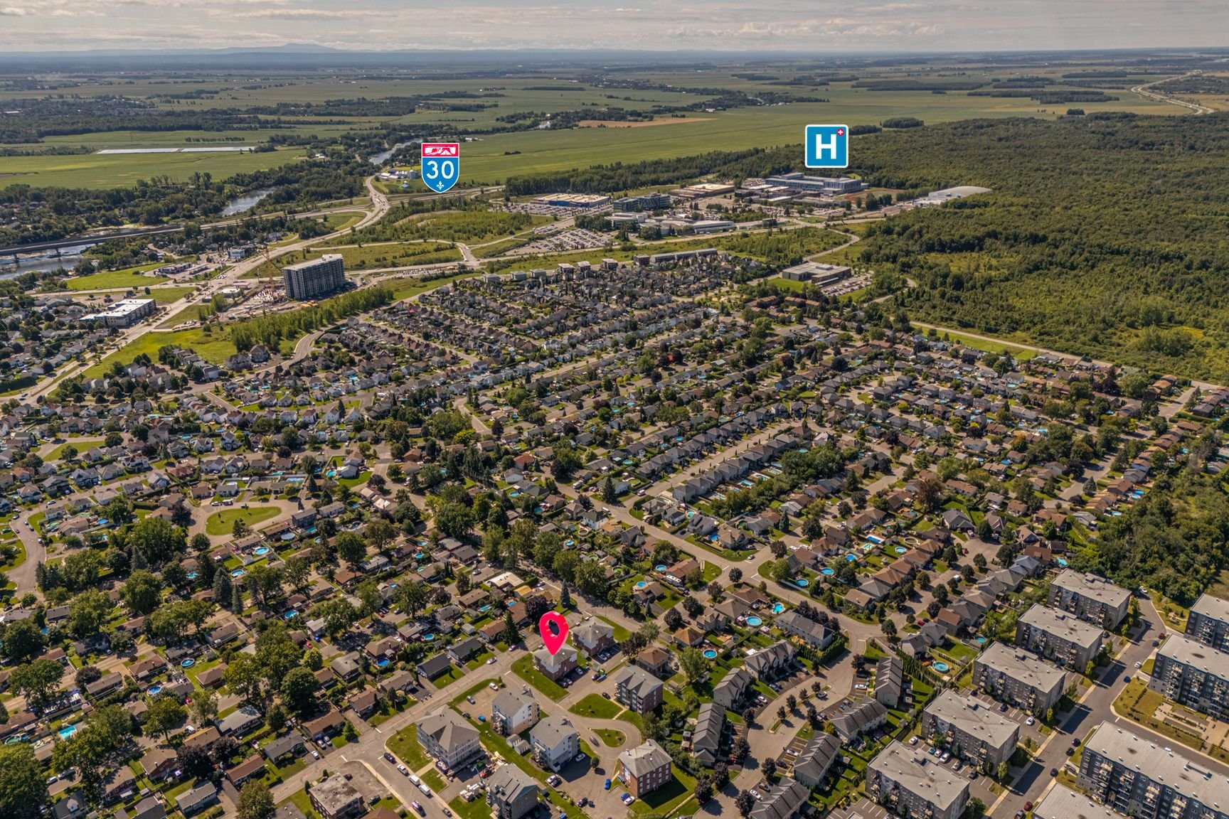 Aerial photo