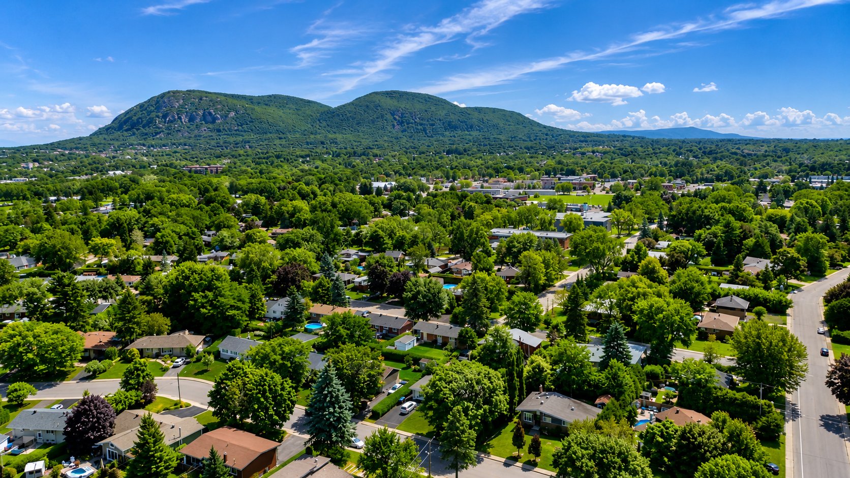 Près du Mont-Saint-Hilaire