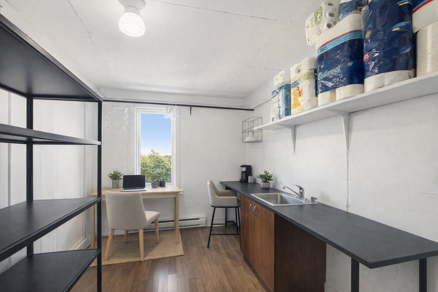 Salle de lavage avec IA