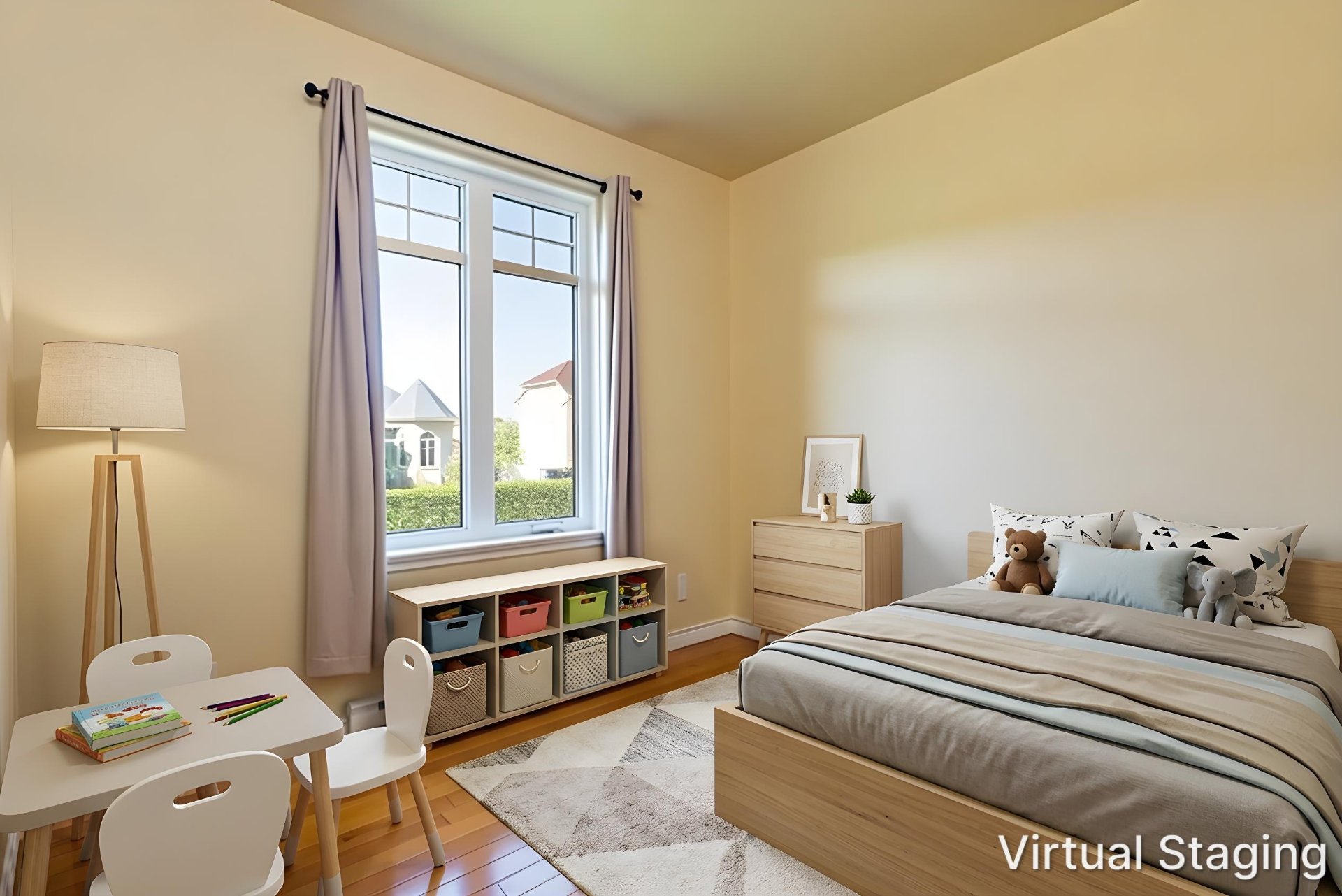 Virtual staging