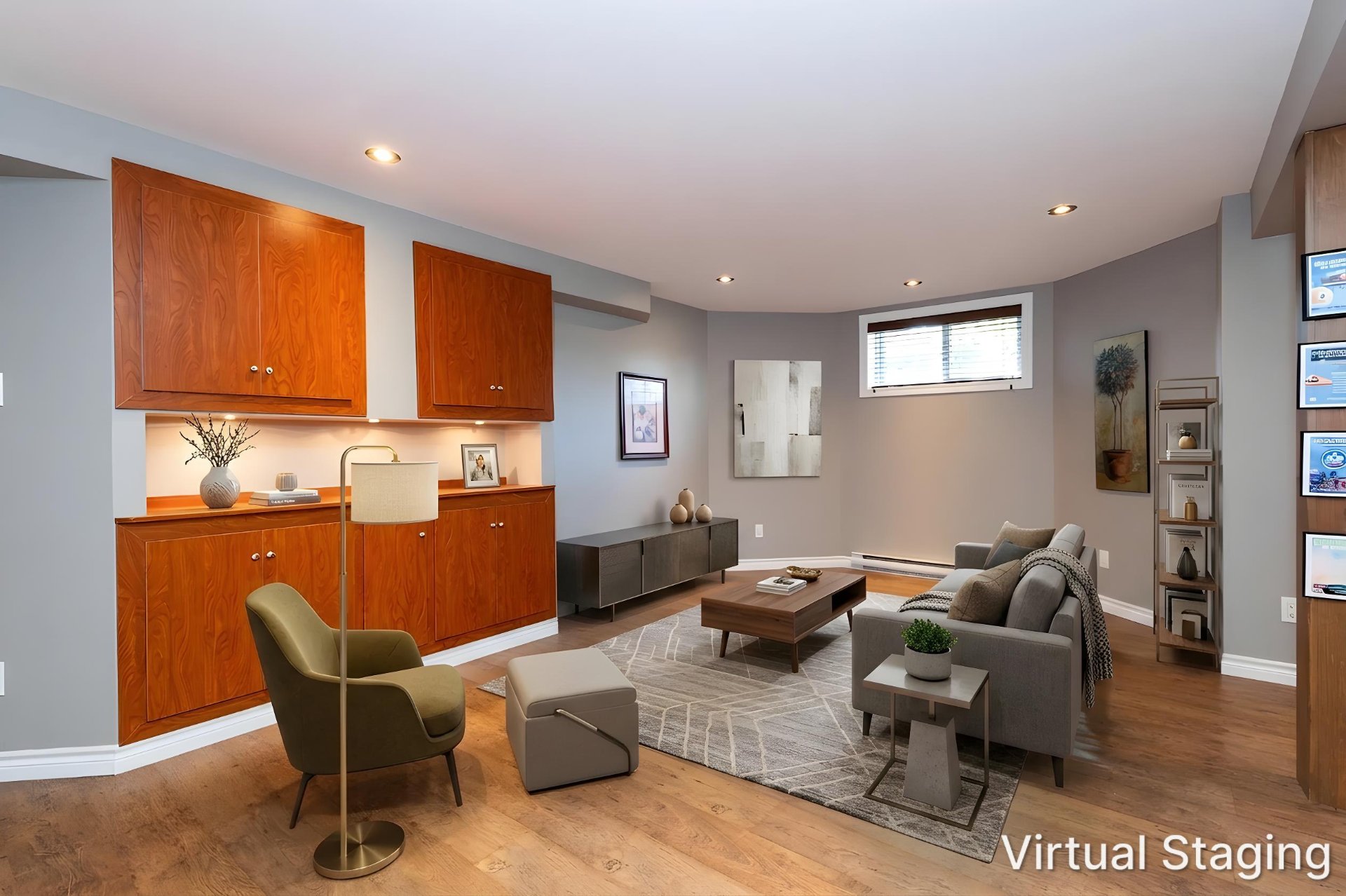 Virtual staging