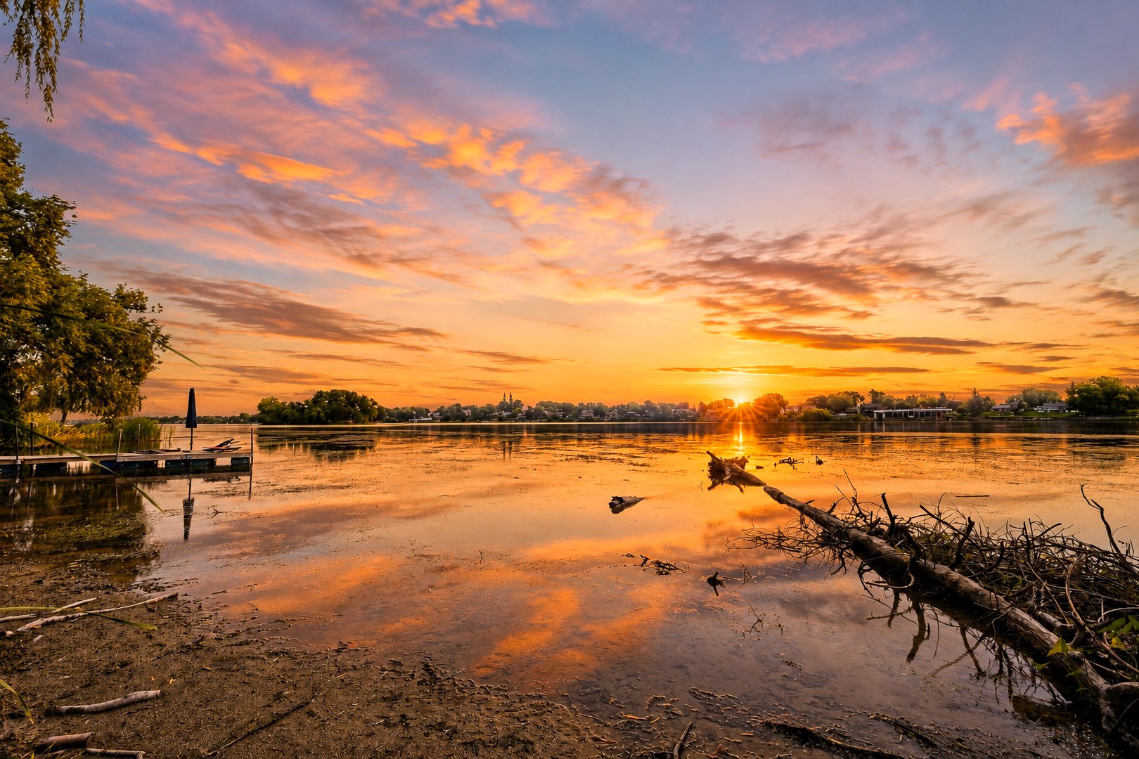 Vue sur l'eau