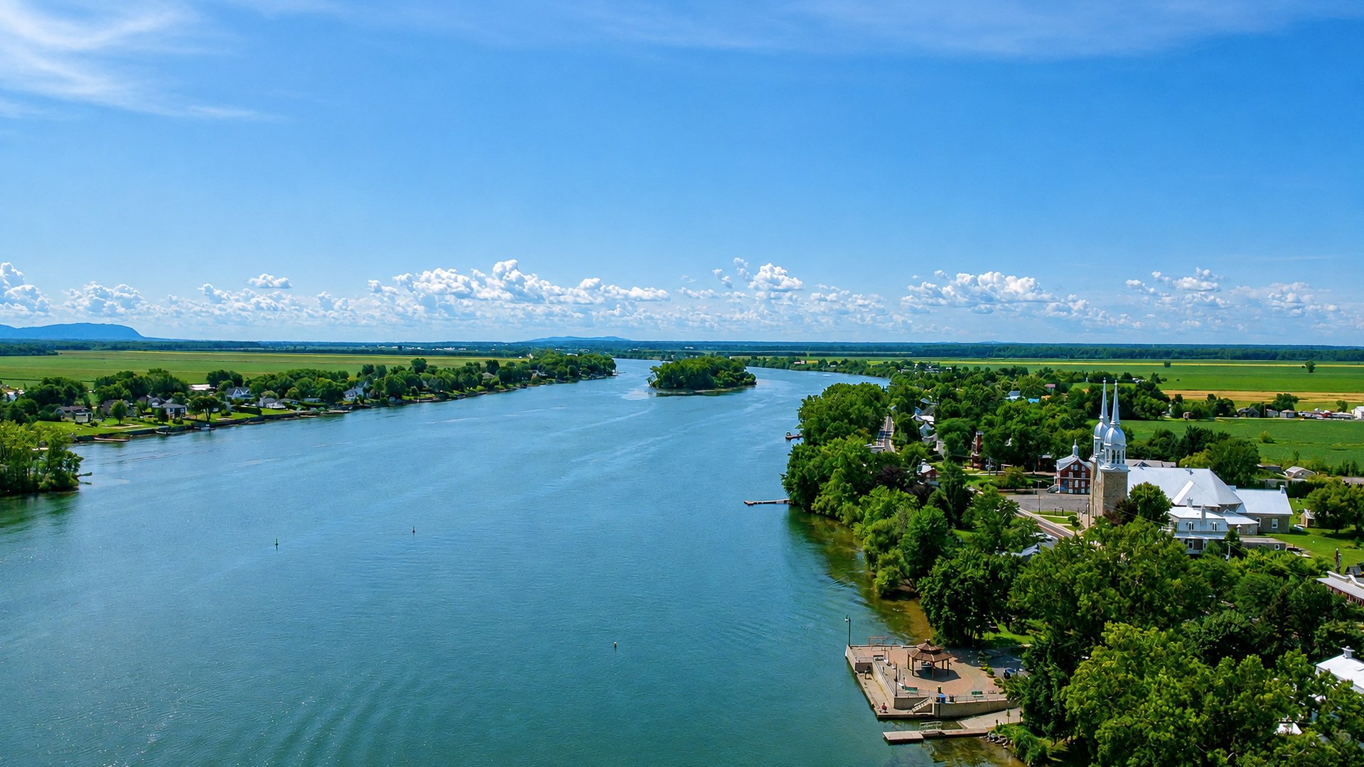 Vue sur l'eau