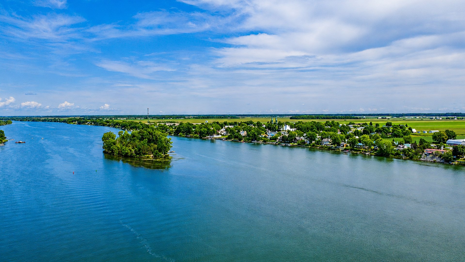Vue sur l'eau