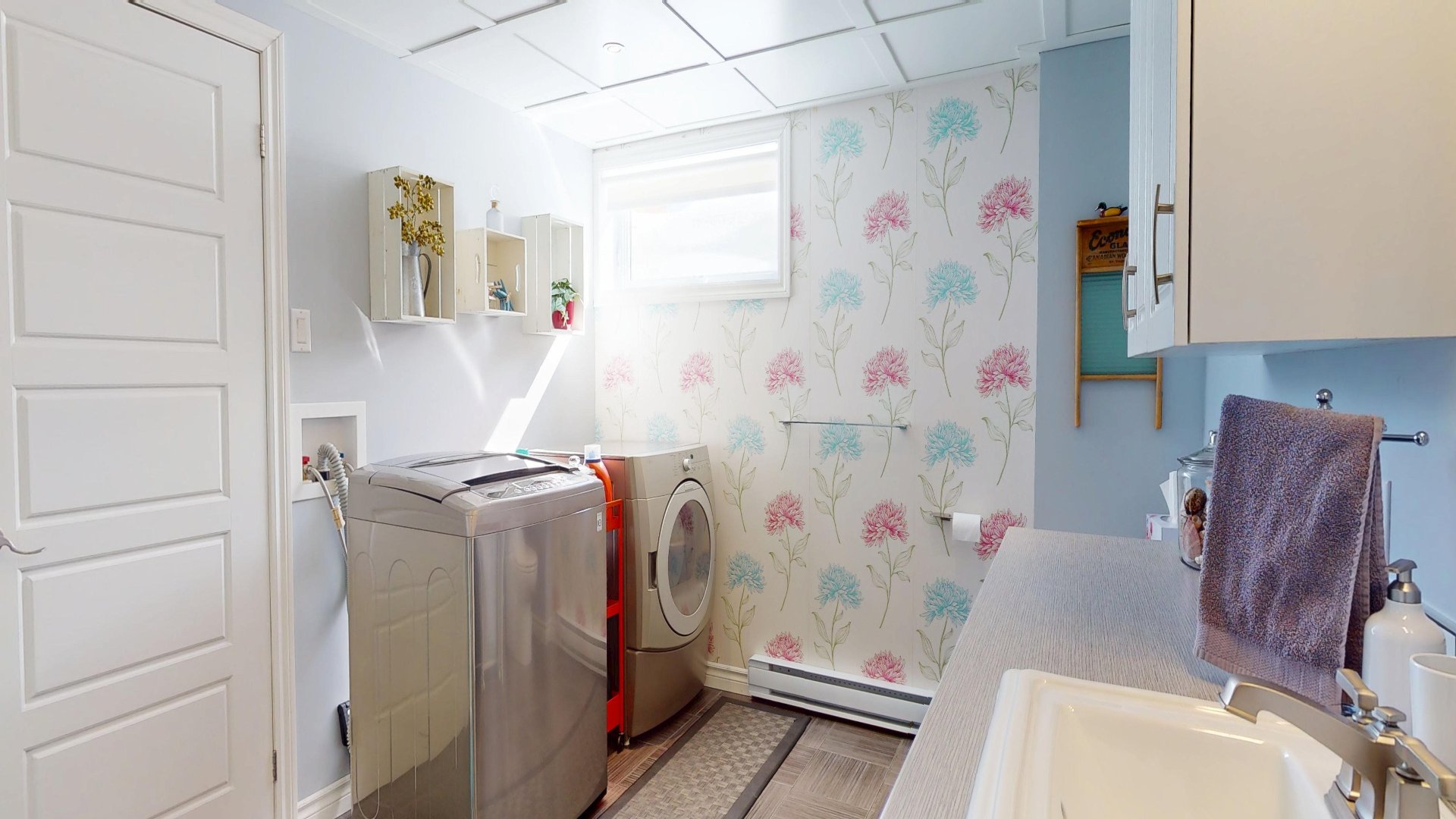 Avec salle de lavage Sous-sol