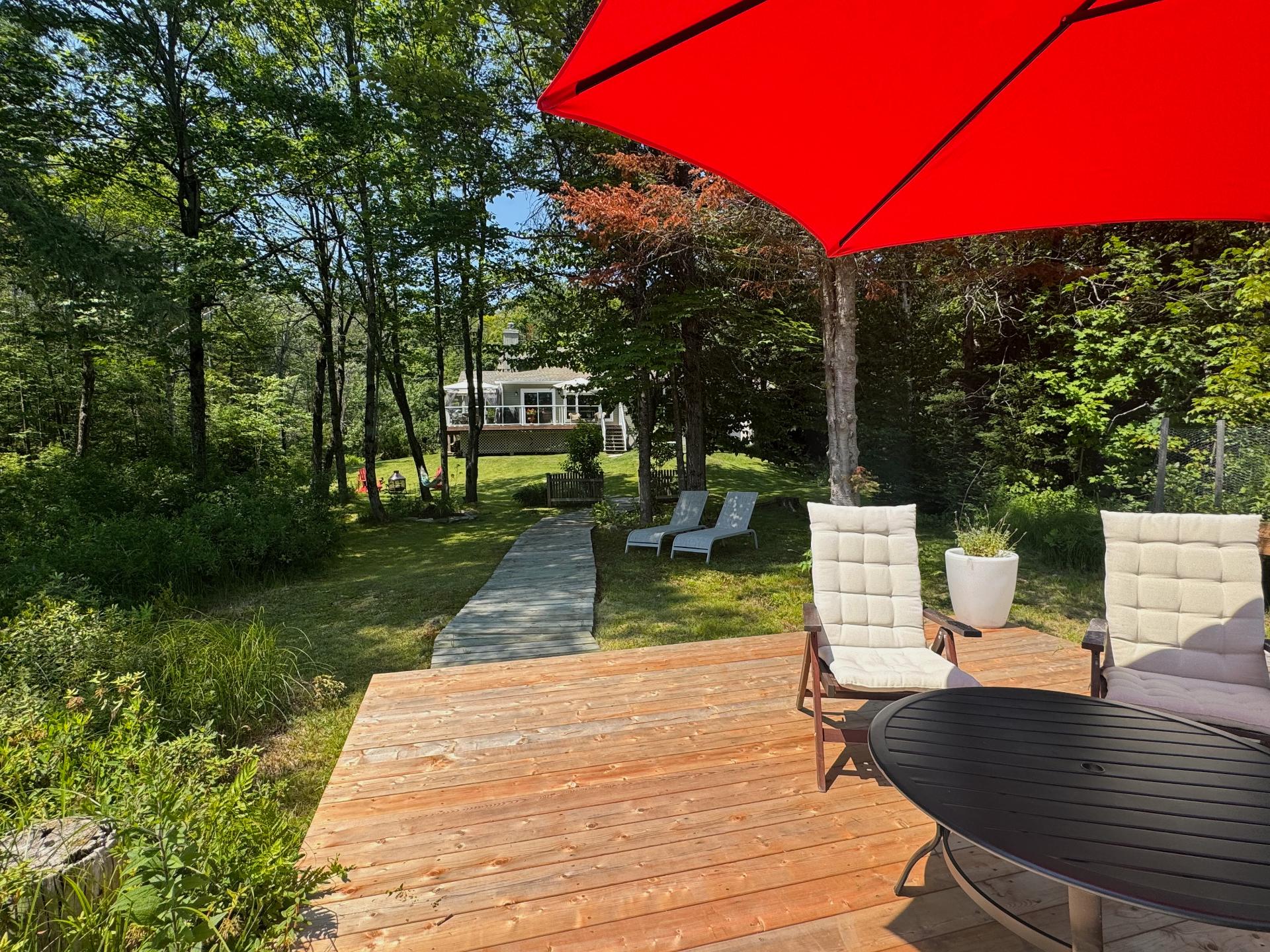 Access to a body of water