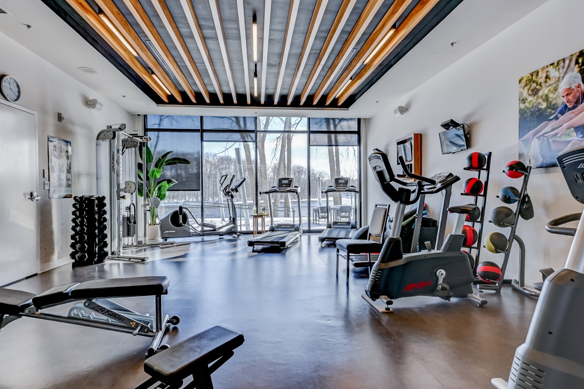 Salle d'exercice