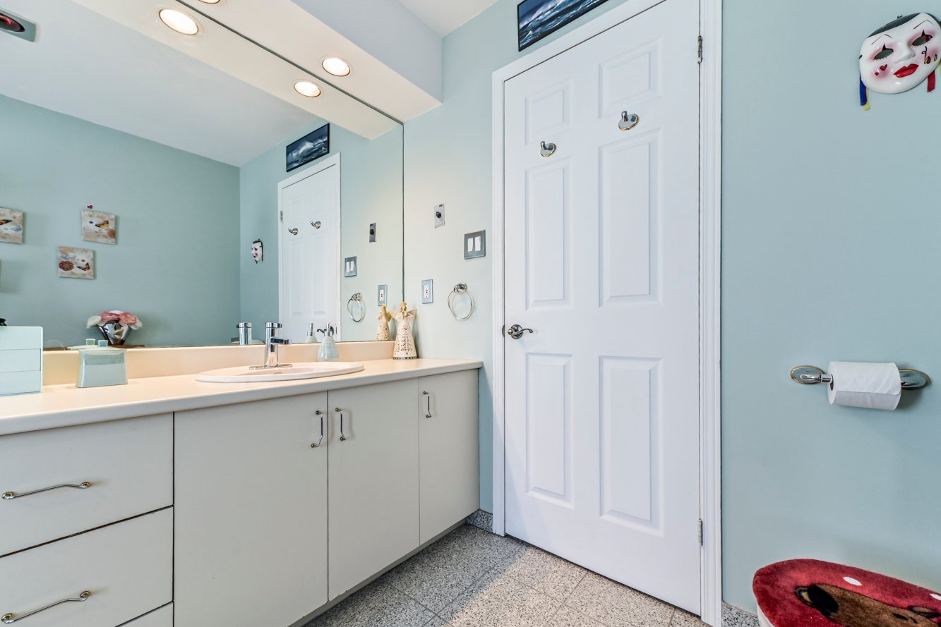 Bel espace de comptoir