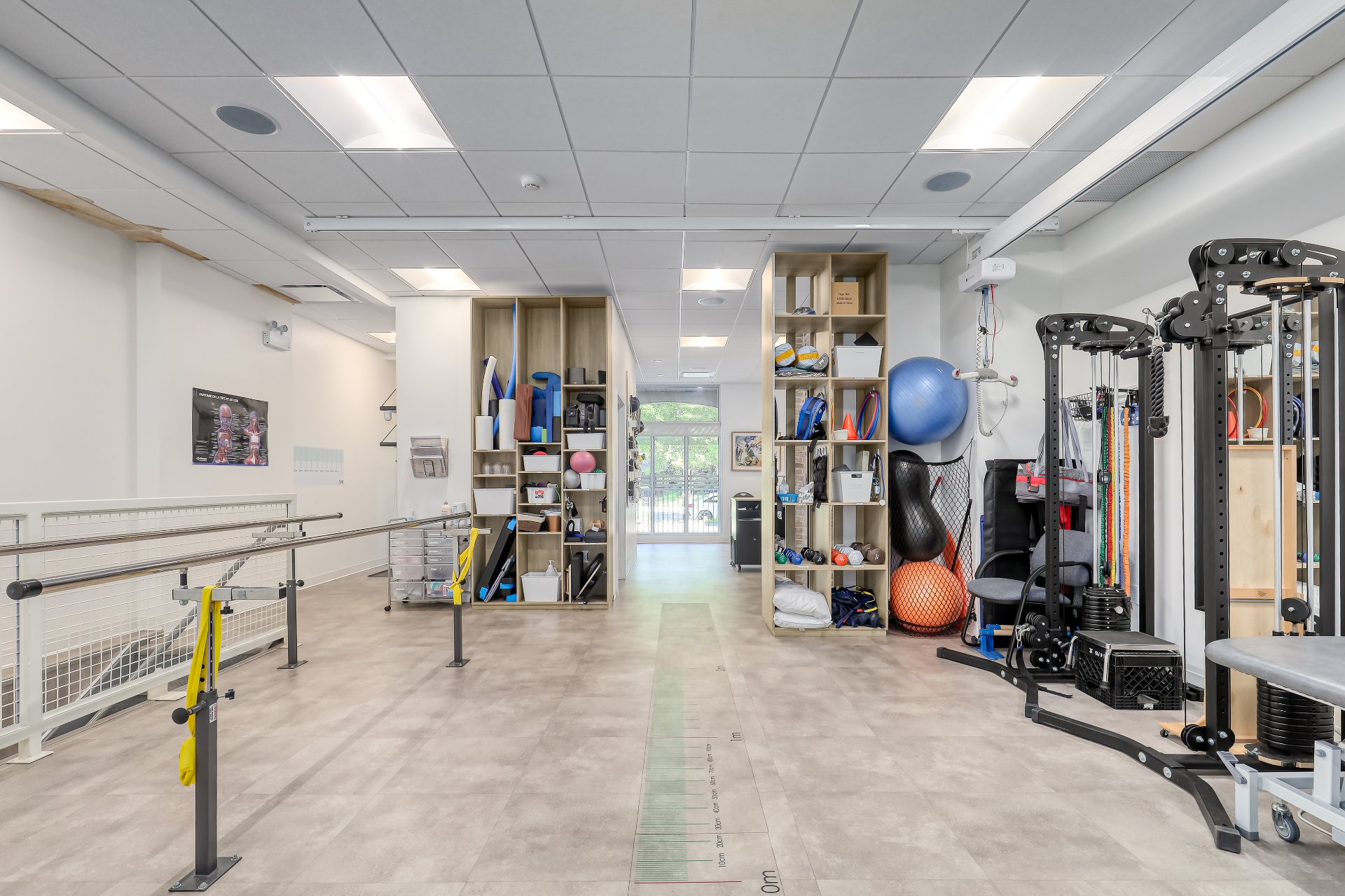 Salle d'exercice