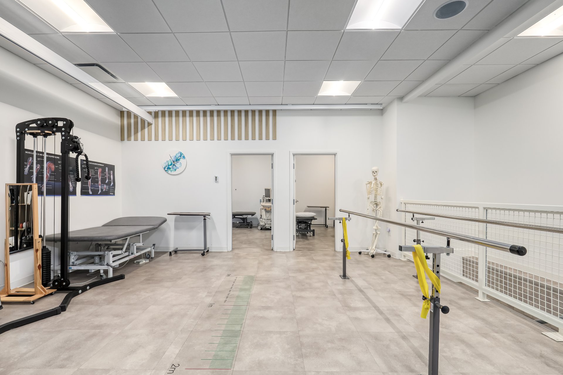 Salle d'exercice