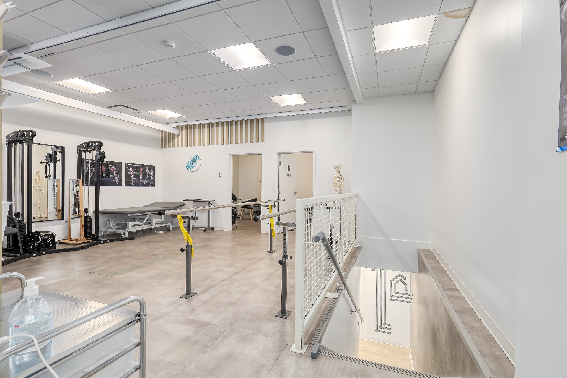 Salle d'exercice