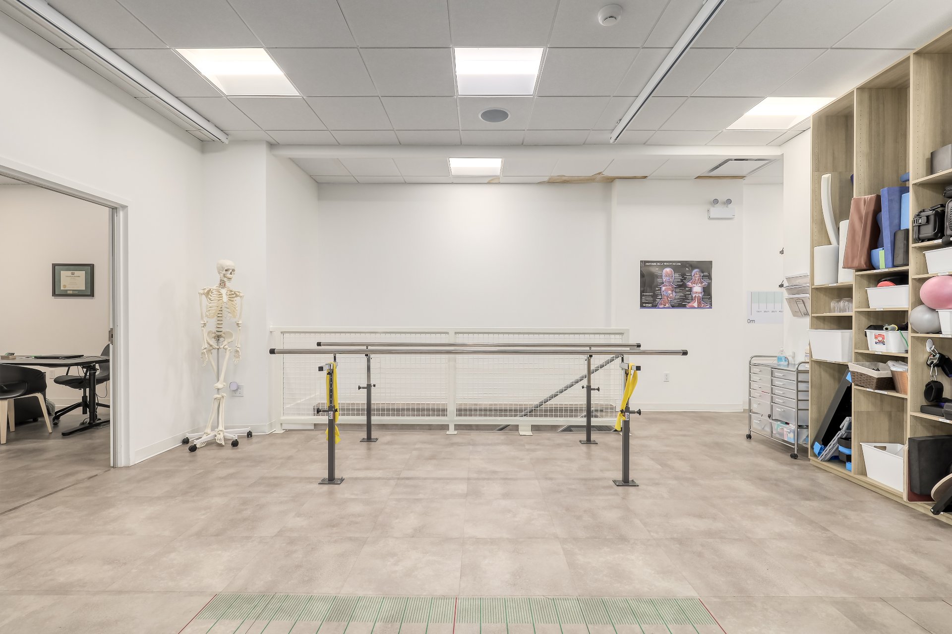 Salle d'exercice