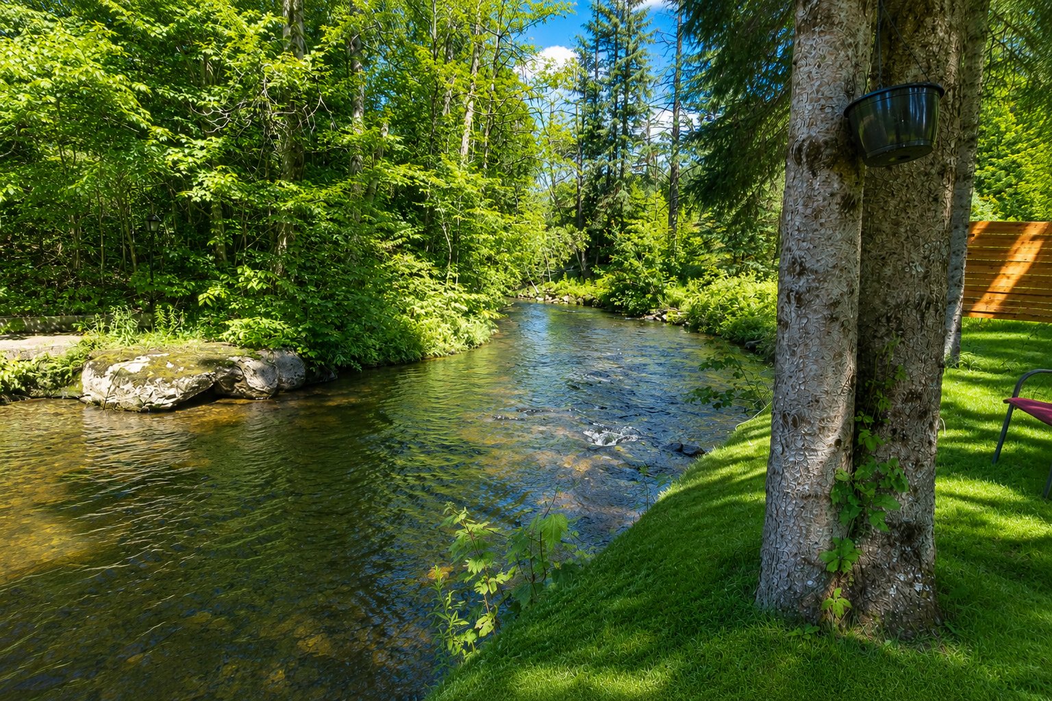 Vue sur l'eau