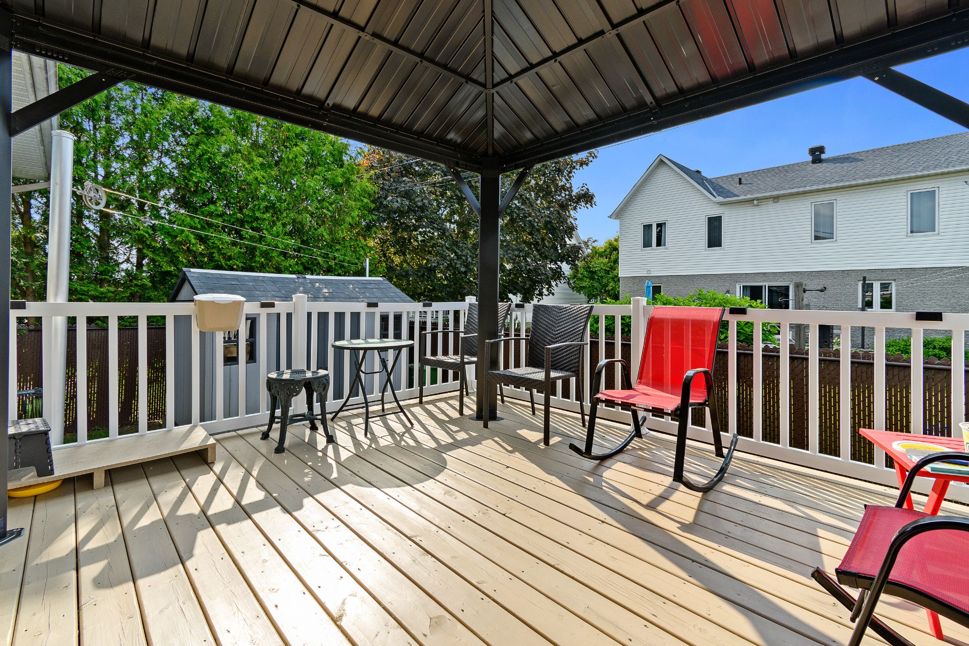 balcon et gazebo