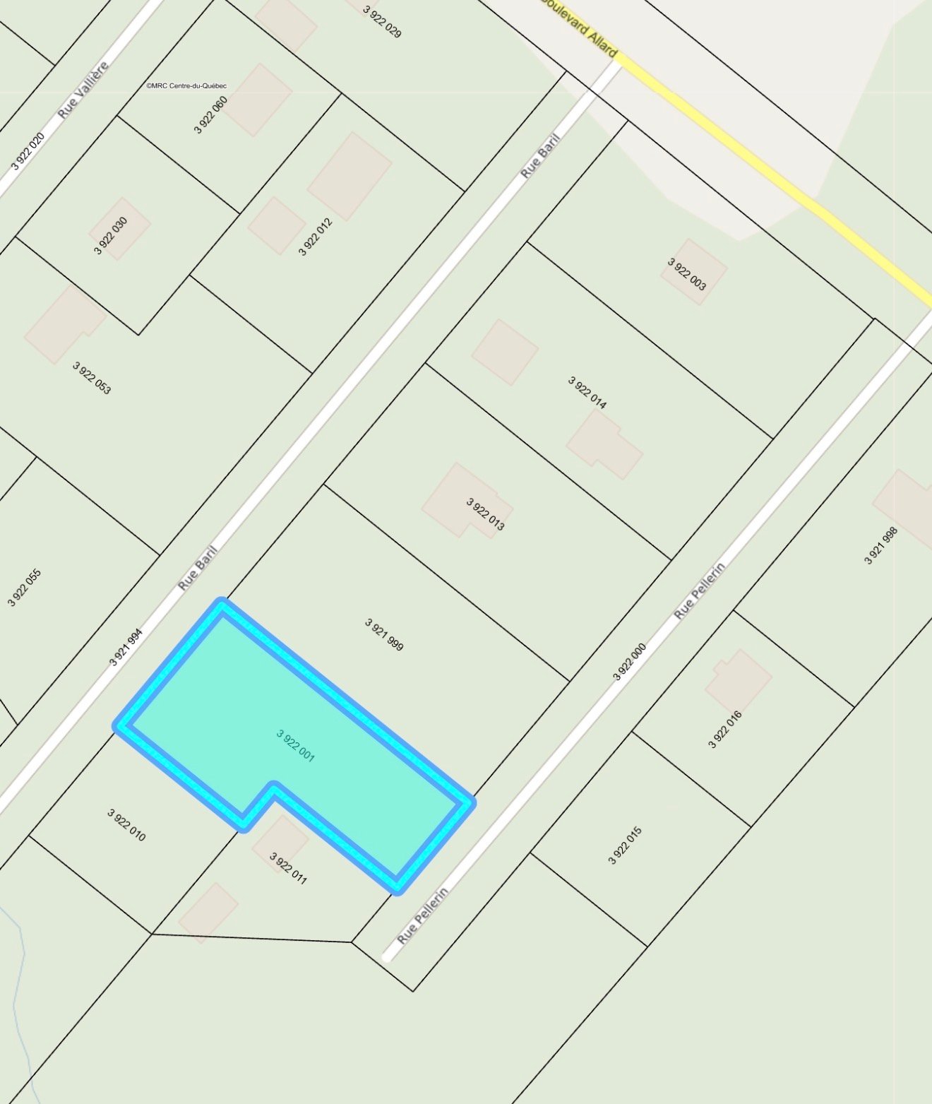 Référence info lot