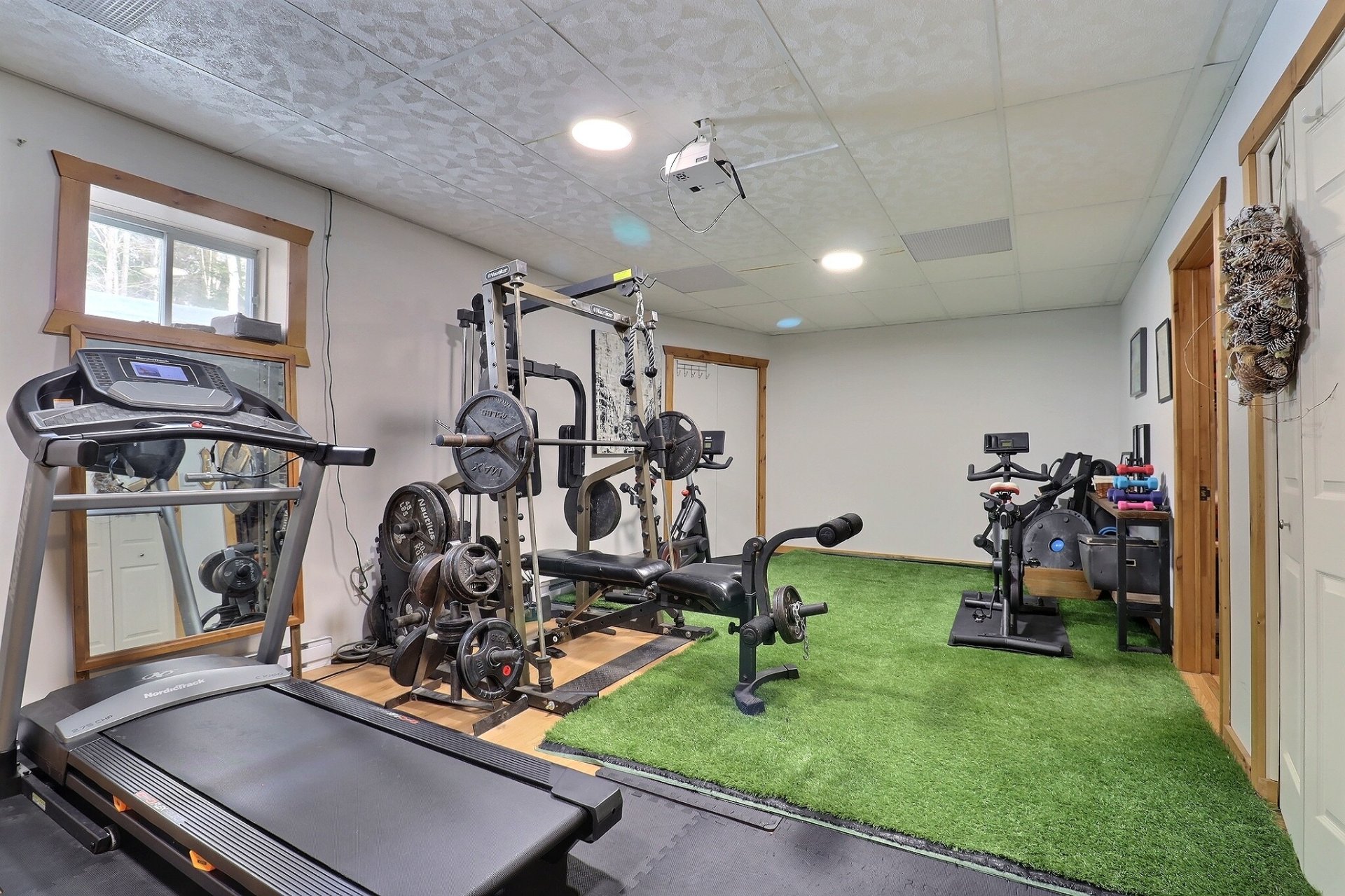 Salle d'exercice