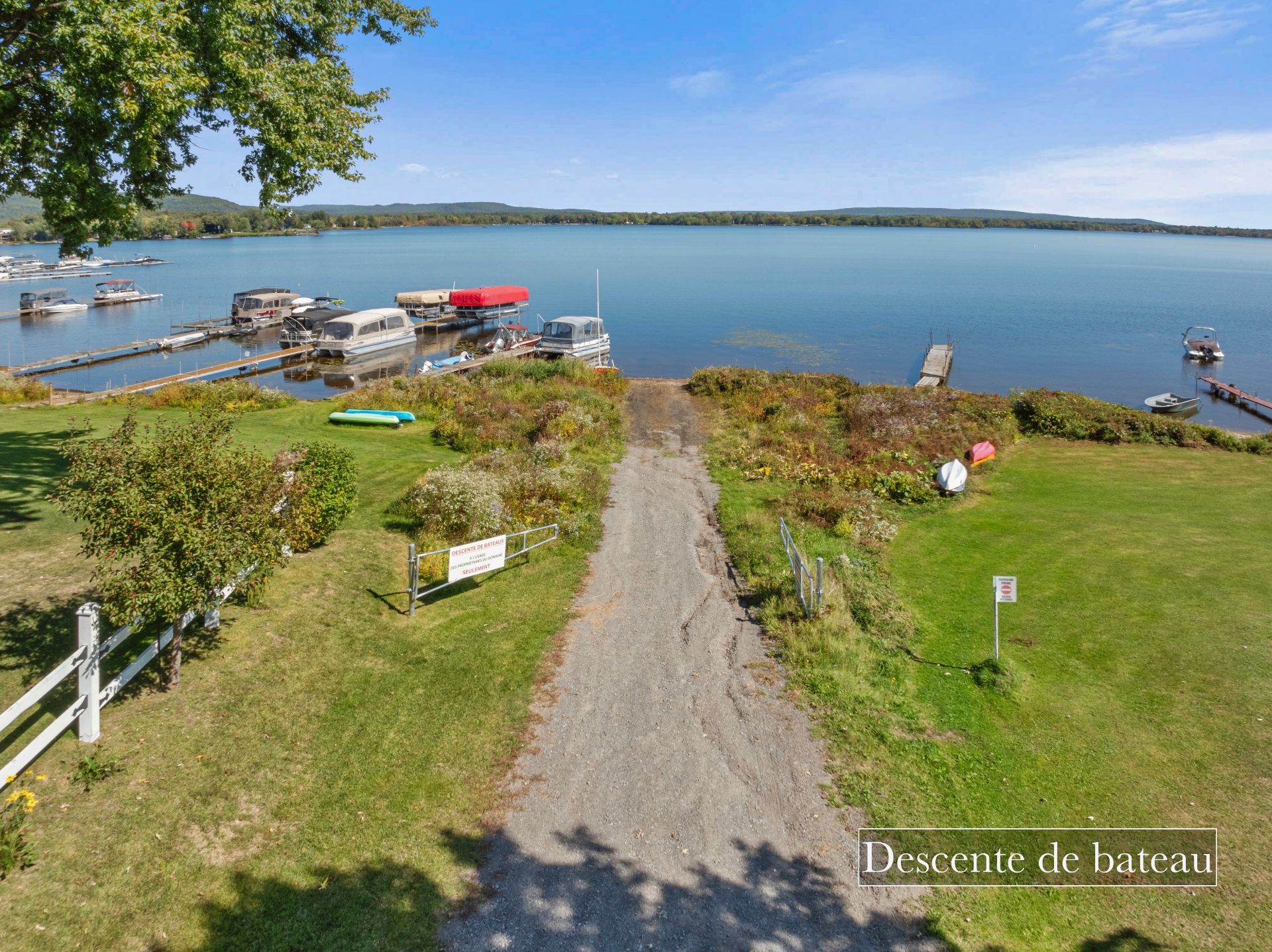 Access to a body of water