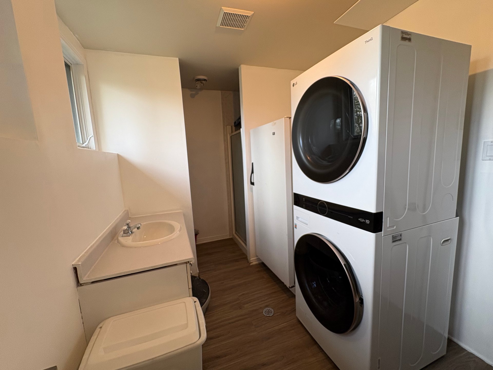 avec salle de lavage