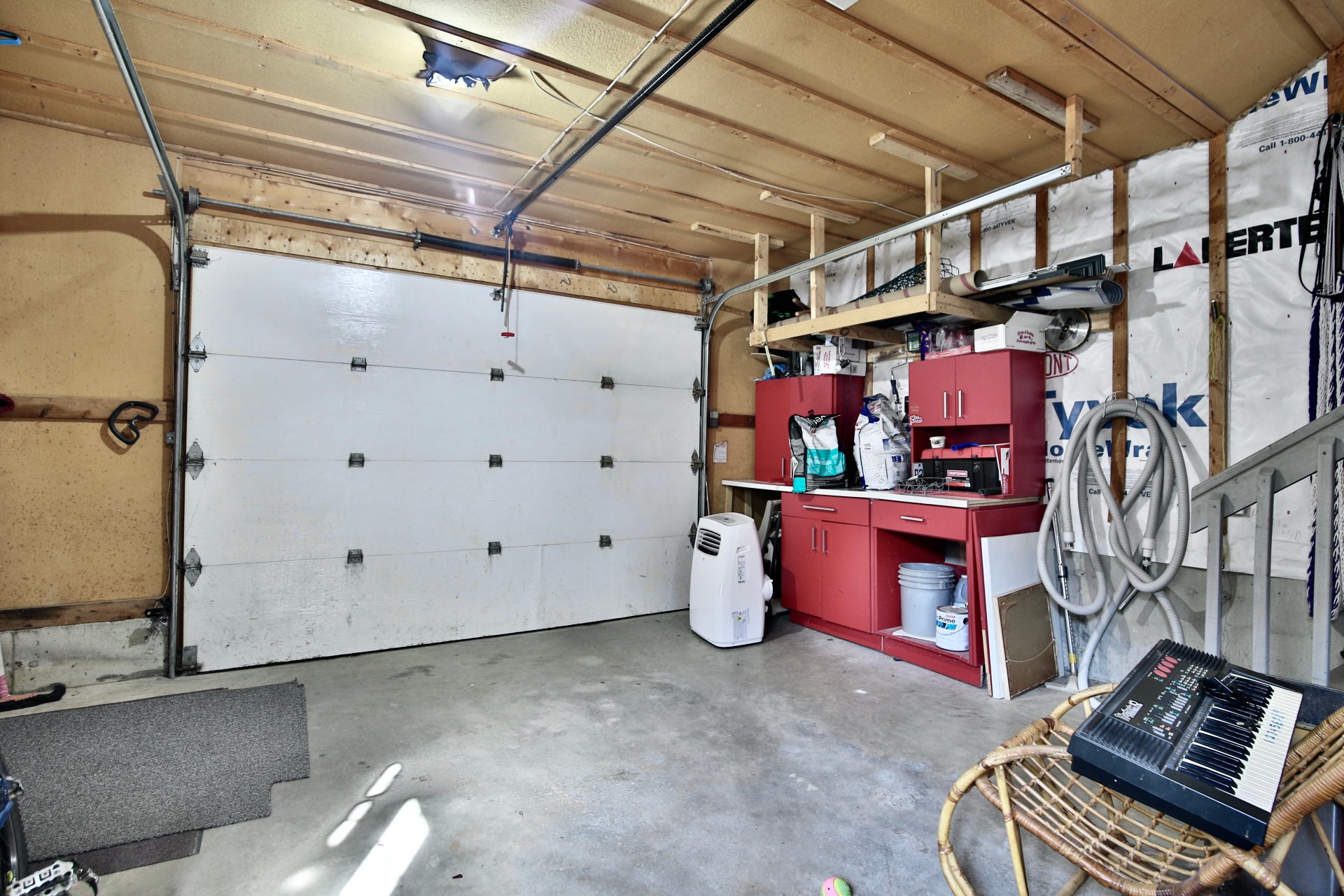 Intérieur du garage