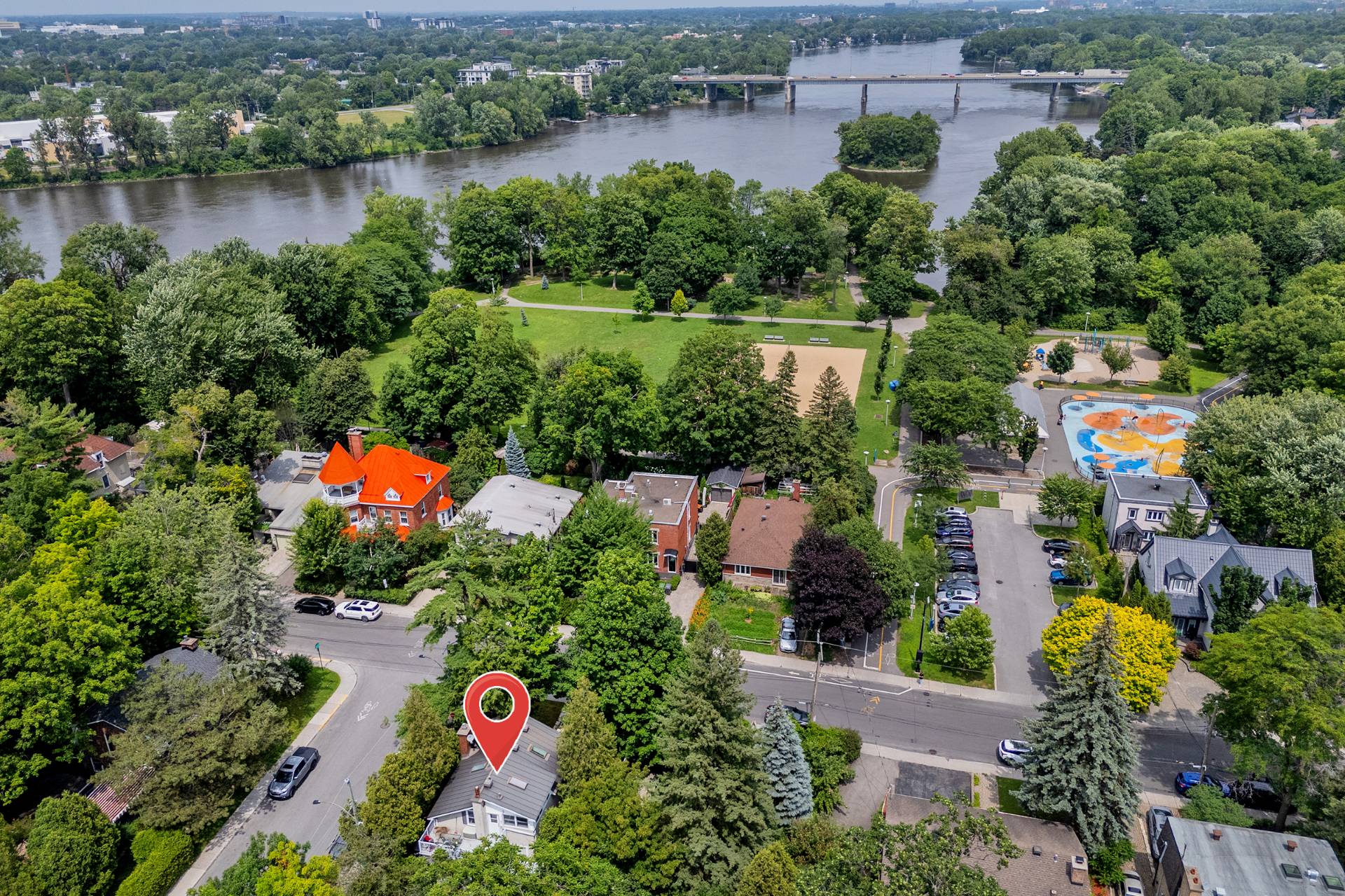 Aerial photo