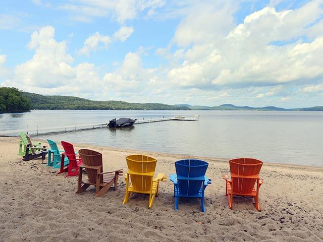 Accès au plan d'eau