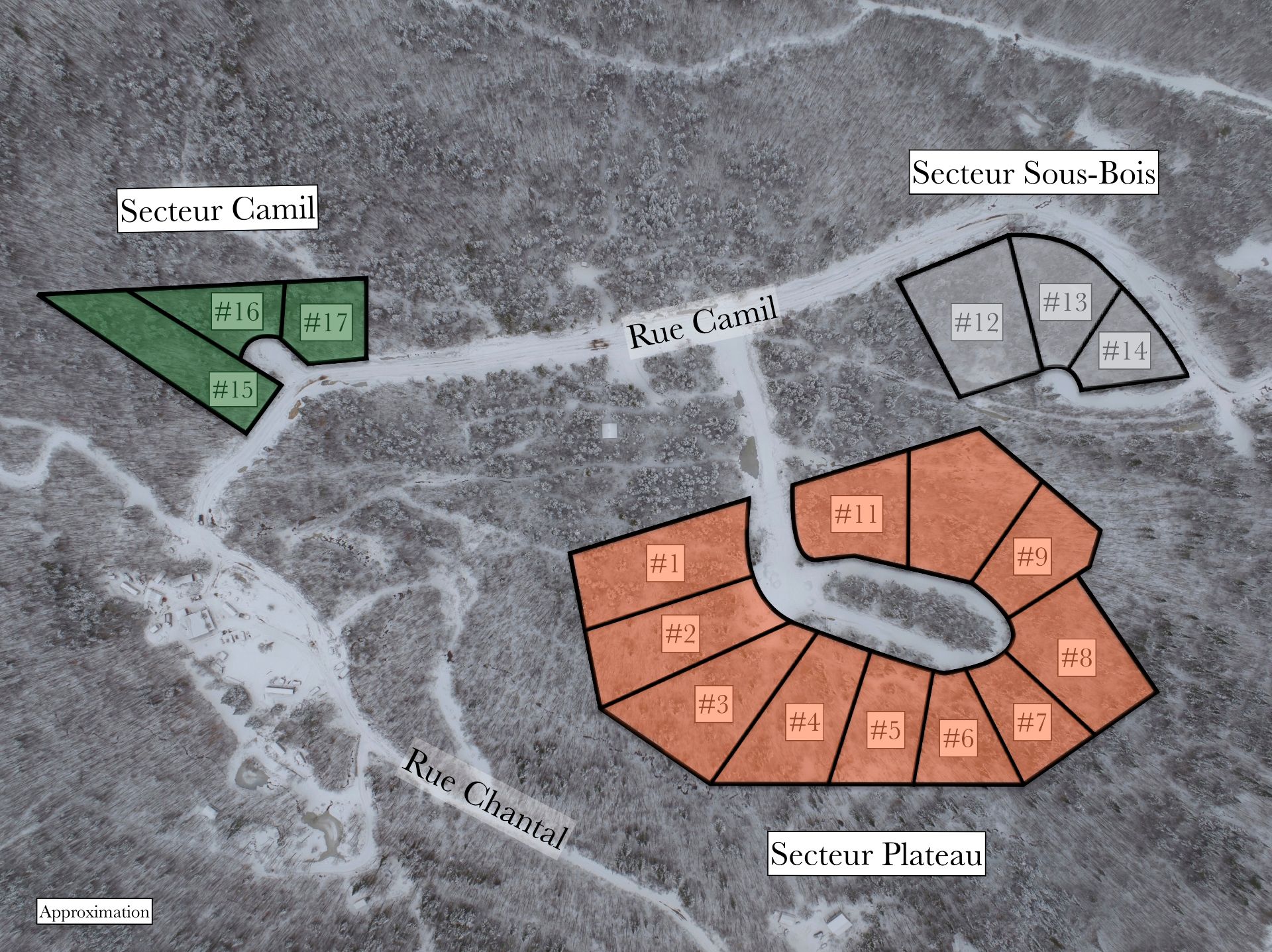 Terrain #6, Secteur Plateau