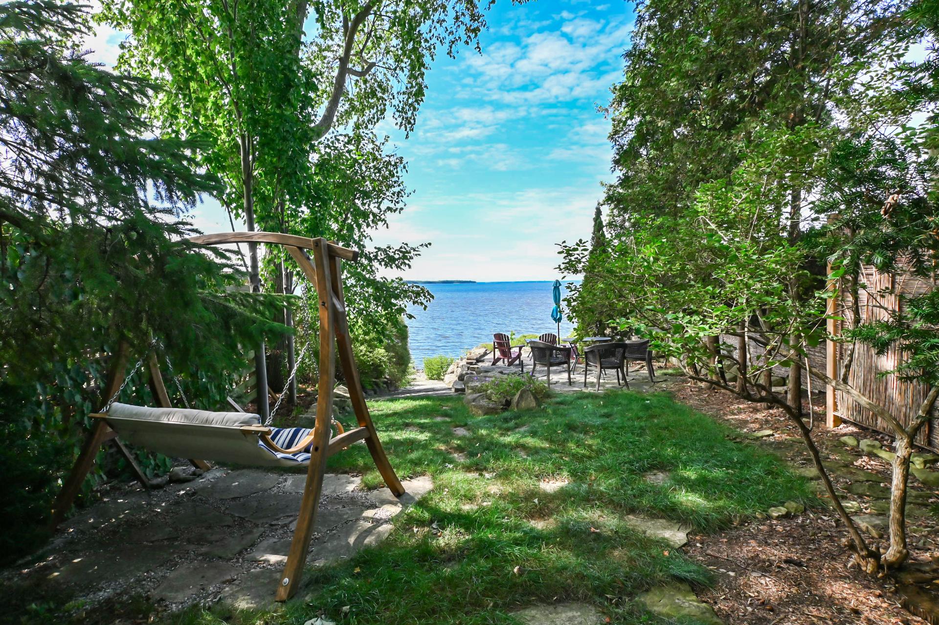 Terrasse bord de l'eau