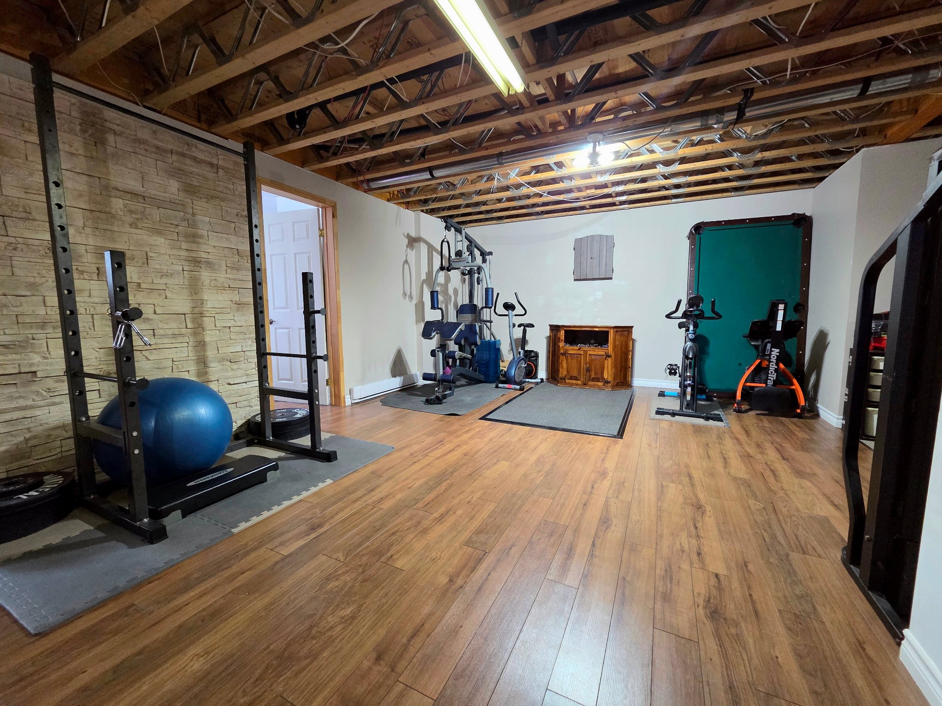 Salle d'exercice