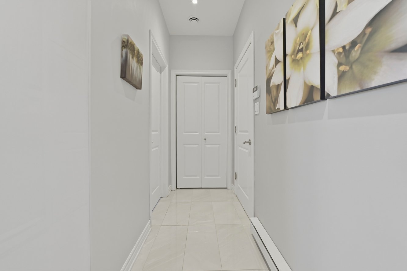 Accès au garage à l'intérieur