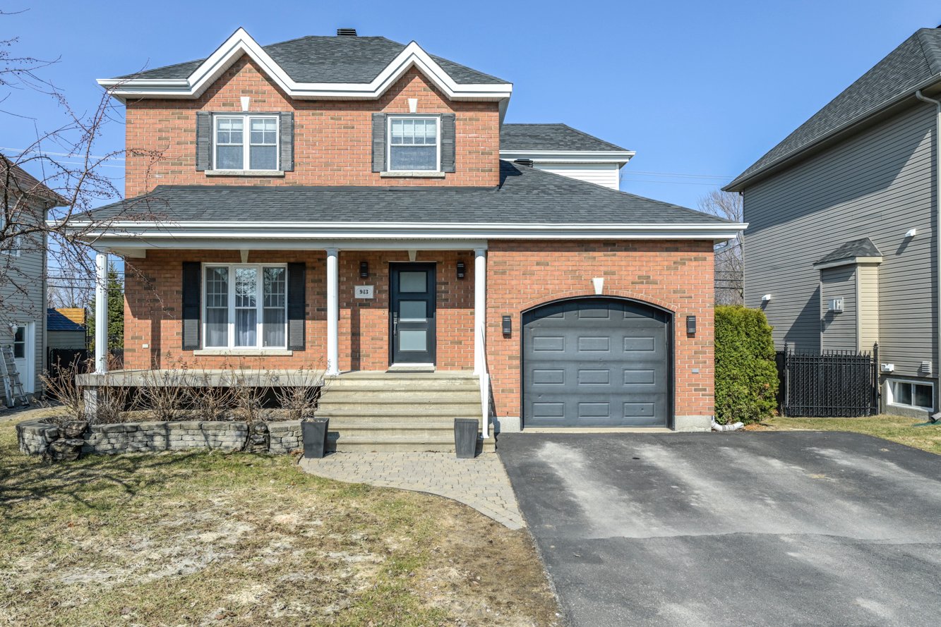 Façade de brique, look intemporel