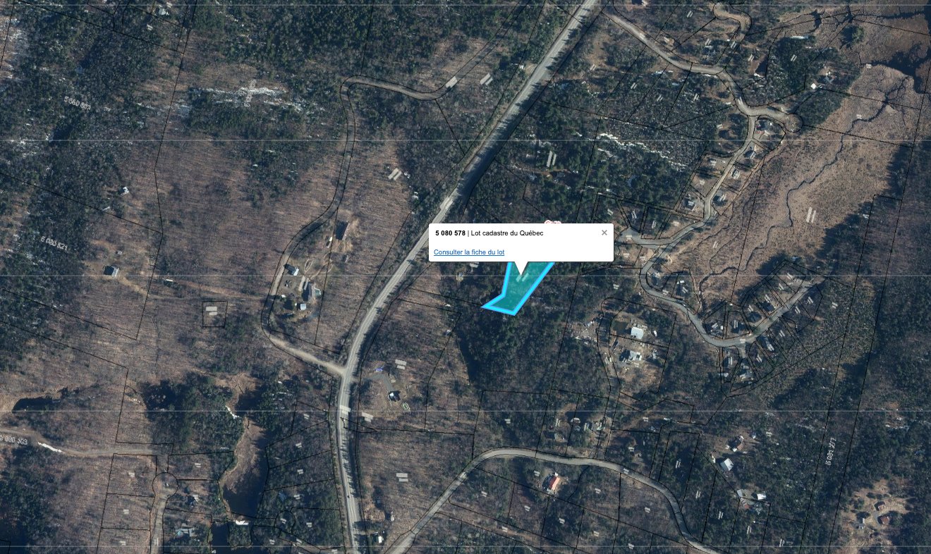 Cadastre Lot 5080578