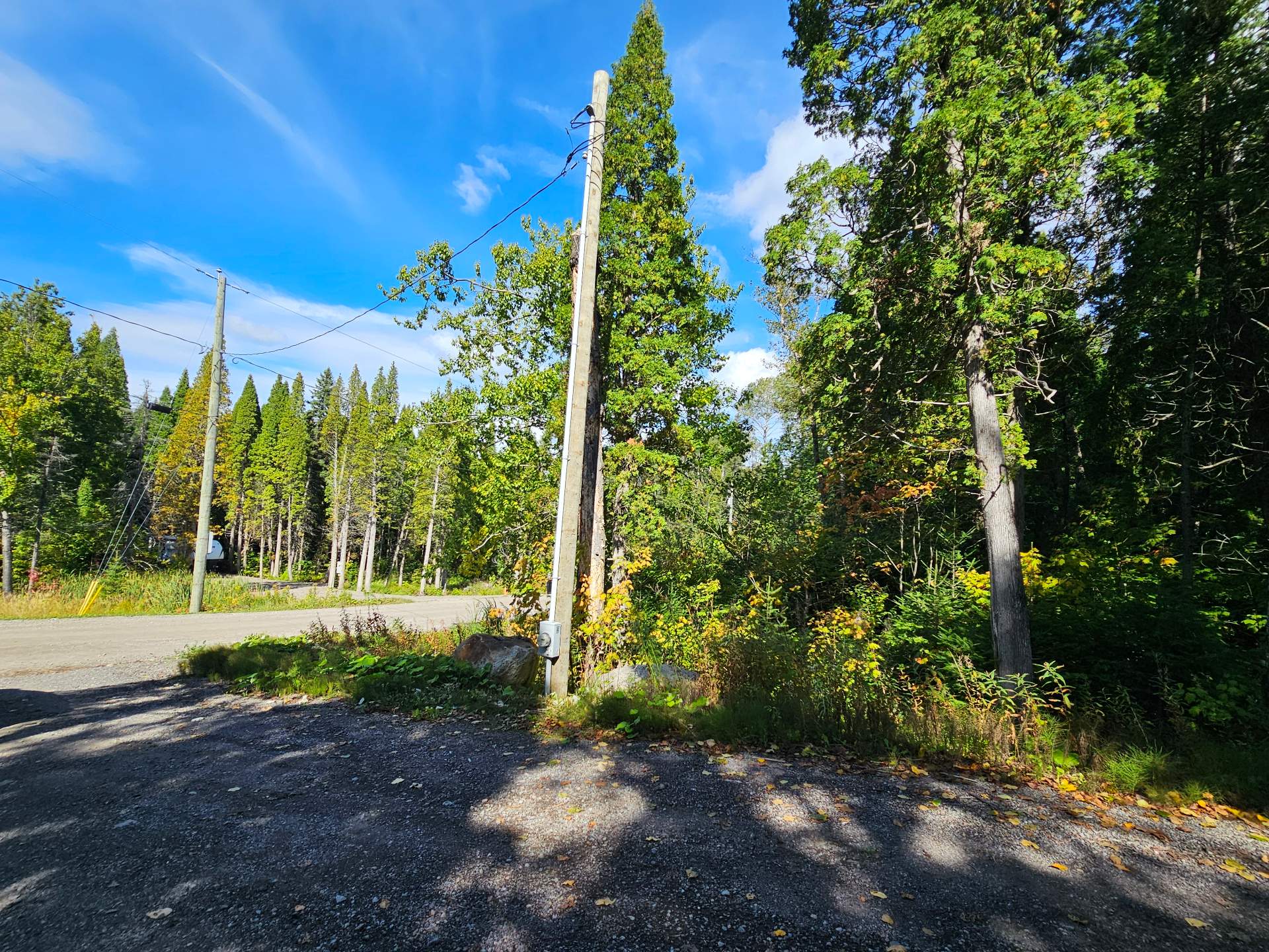 Entrée électrique souterraine
