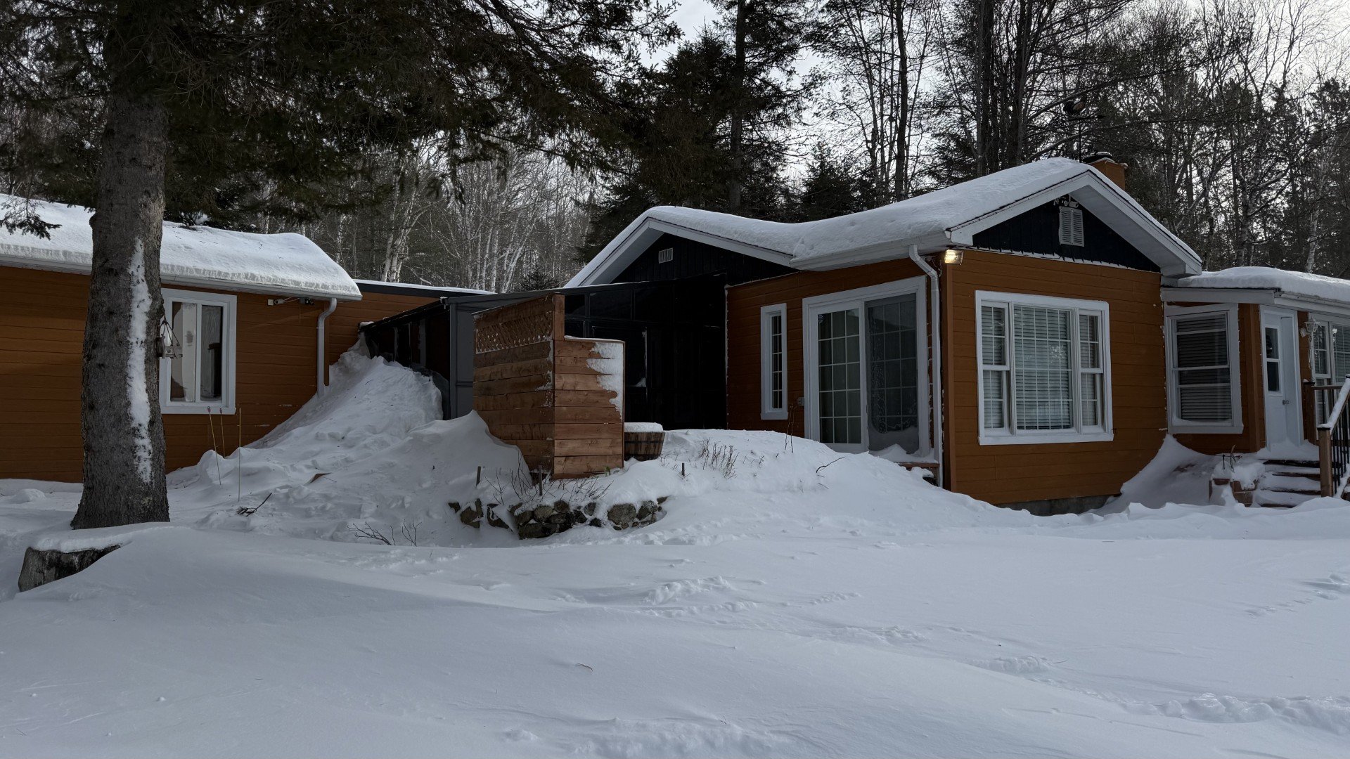 Après une bordée de neige