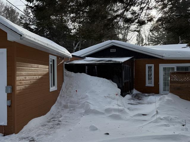 Après une bordée de neige.