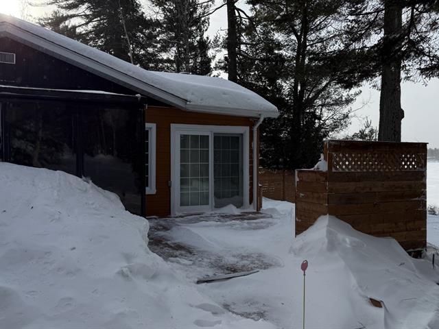 En hiver après une bordée de neige