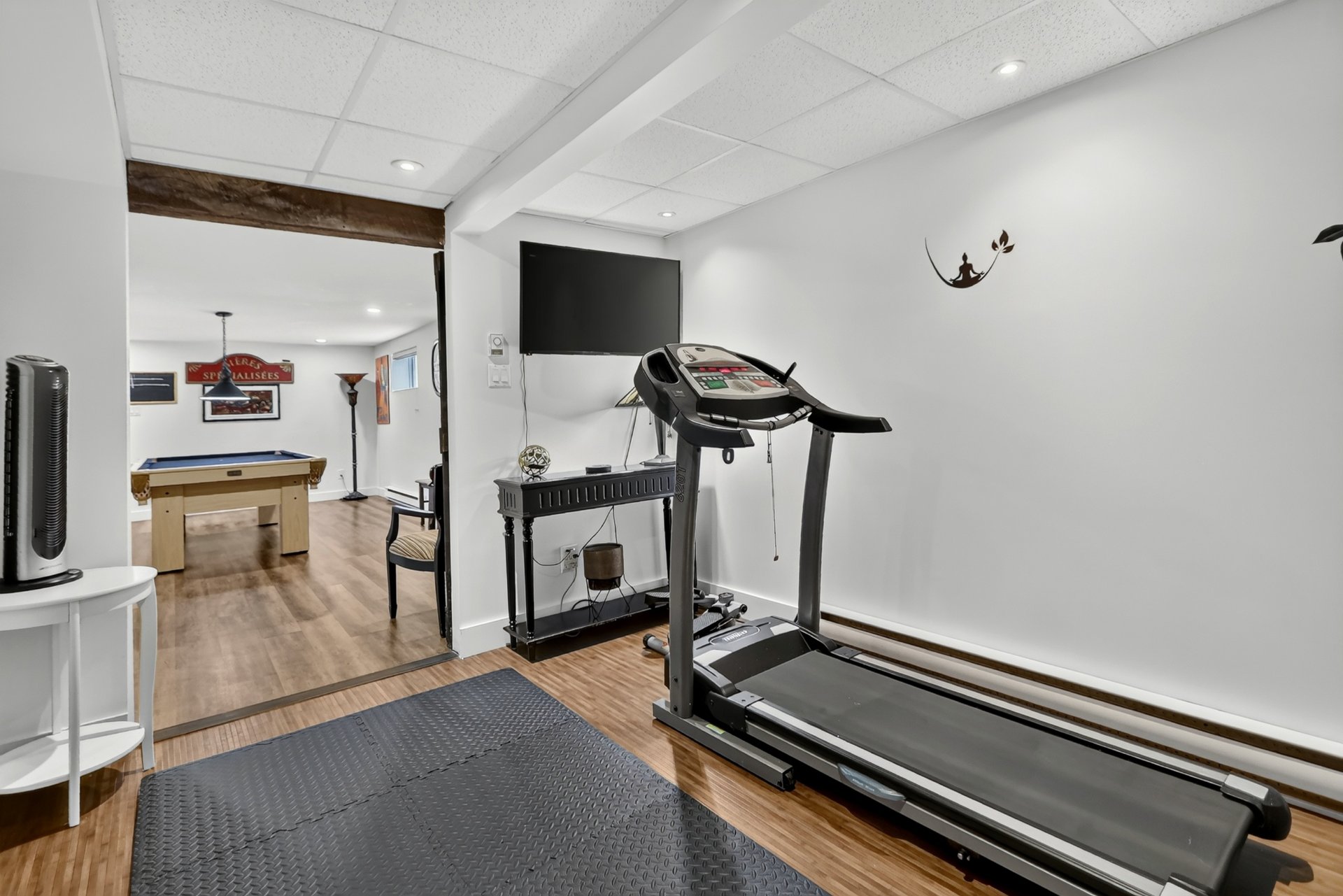 Salle d'exercice