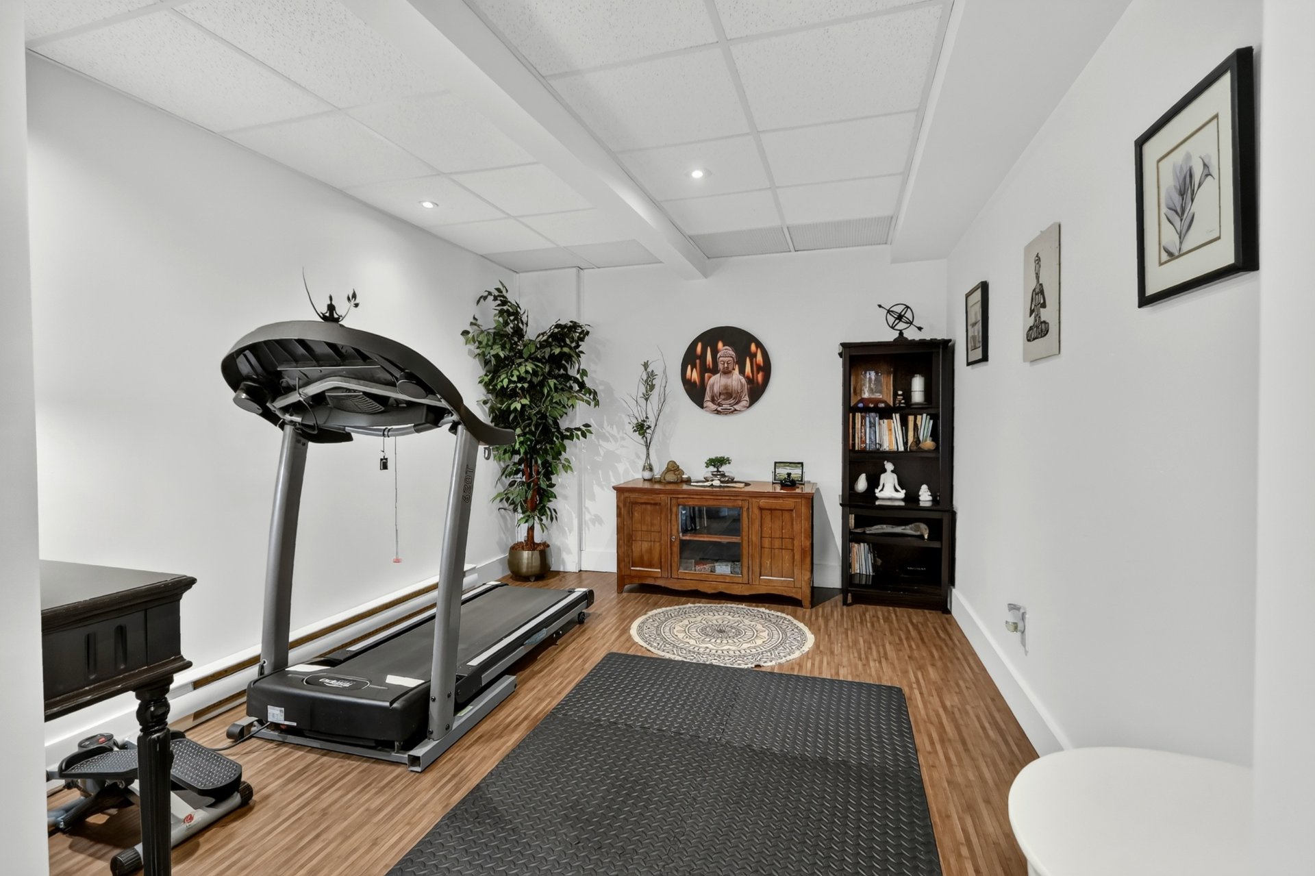 Salle d'exercice