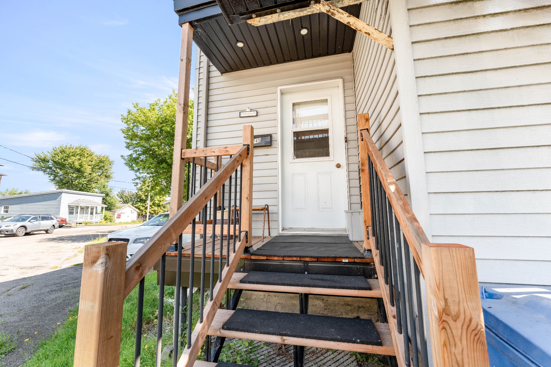 Exterior entrance
