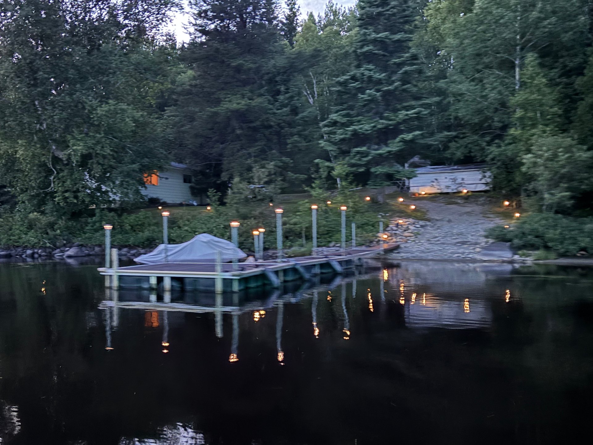 Vue sur l'eau