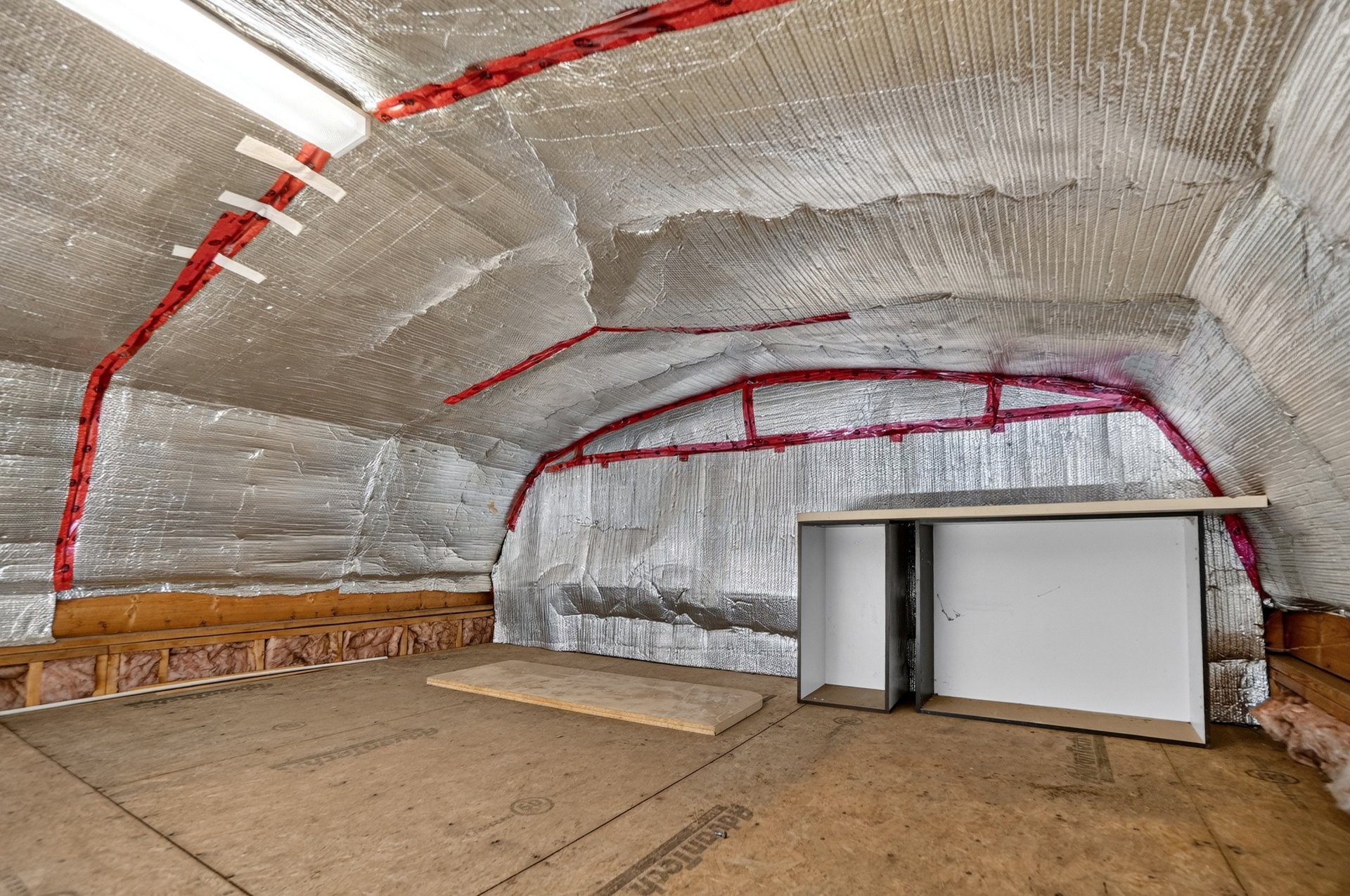 Mezzanine garage