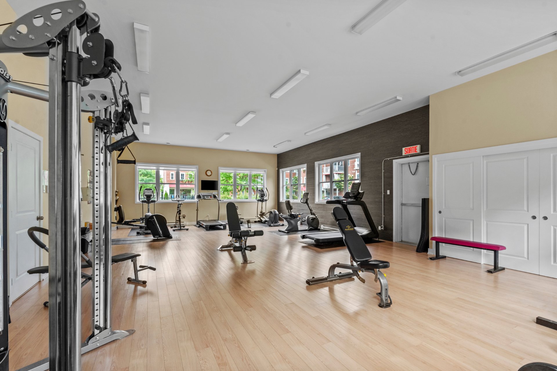 Salle d'exercice